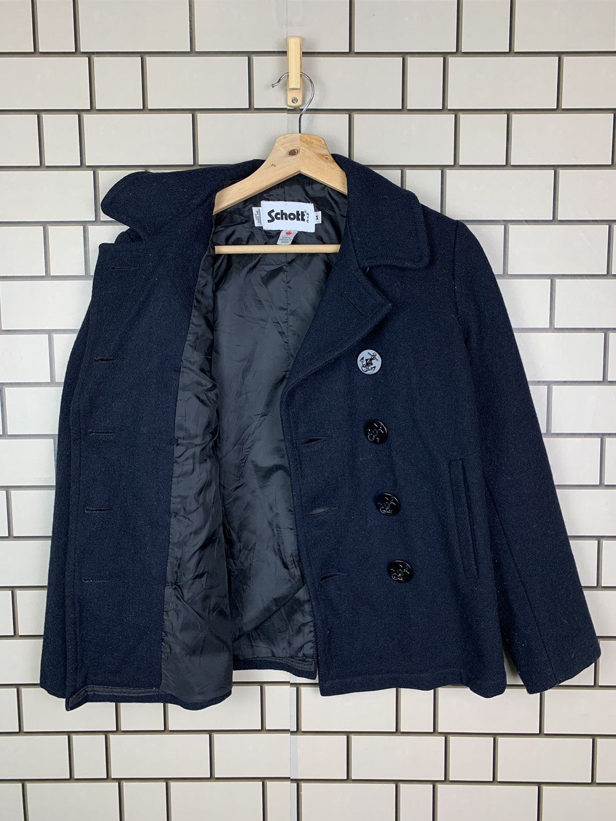 Schott Vintage Schott x Earth Double Breasted Jacket Size US M / EU 48-50 / 2 - 12 Thumbnail