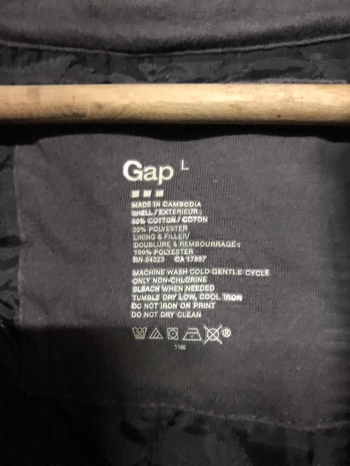 Gap Gap Plain Faded Hoodie Fullzip Size US L / EU 52-54 / 3 - 5 Thumbnail