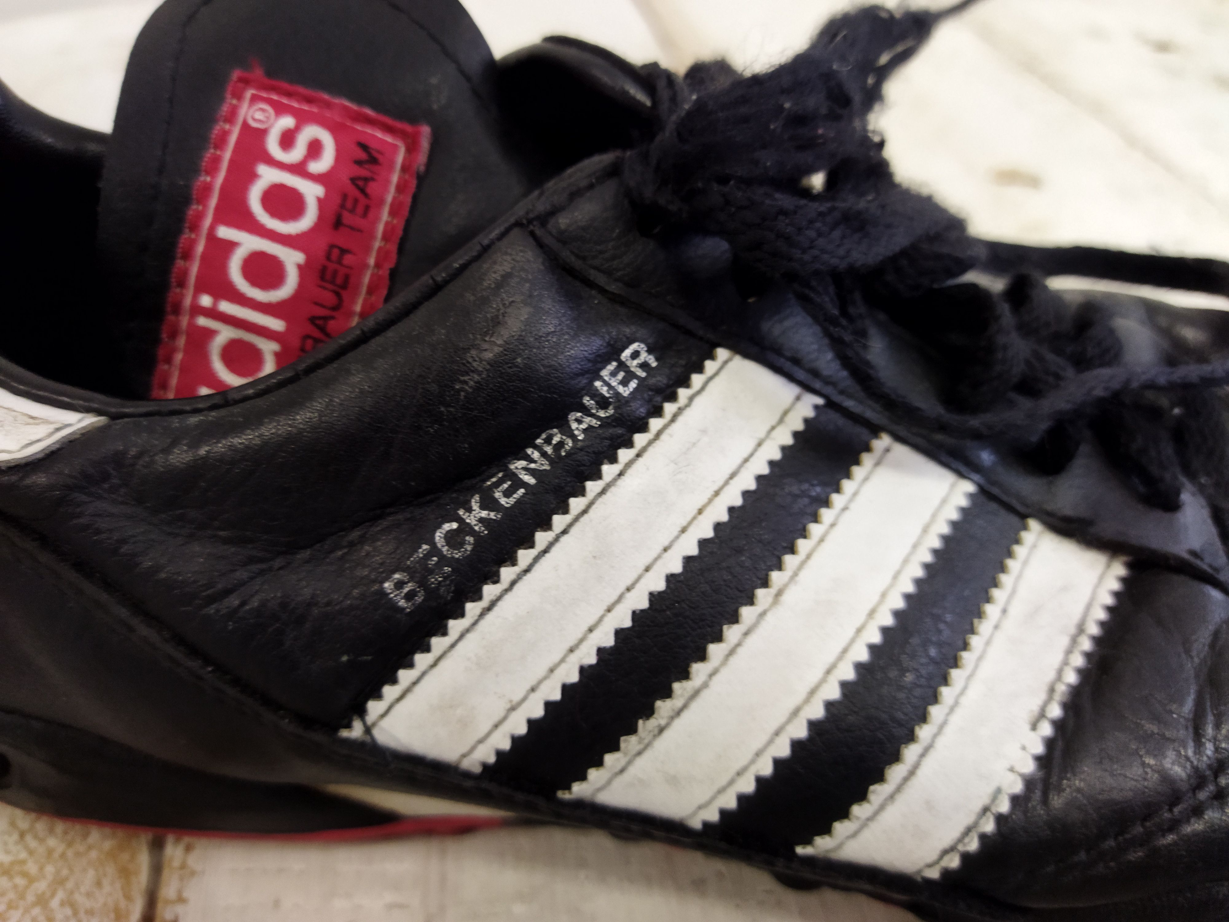 Adidas Beckenbauer FR 41 1/3 Football Sneakers UK 7.5 Shoes US M 8 Size US 8 / EU 41 - 4 Thumbnail