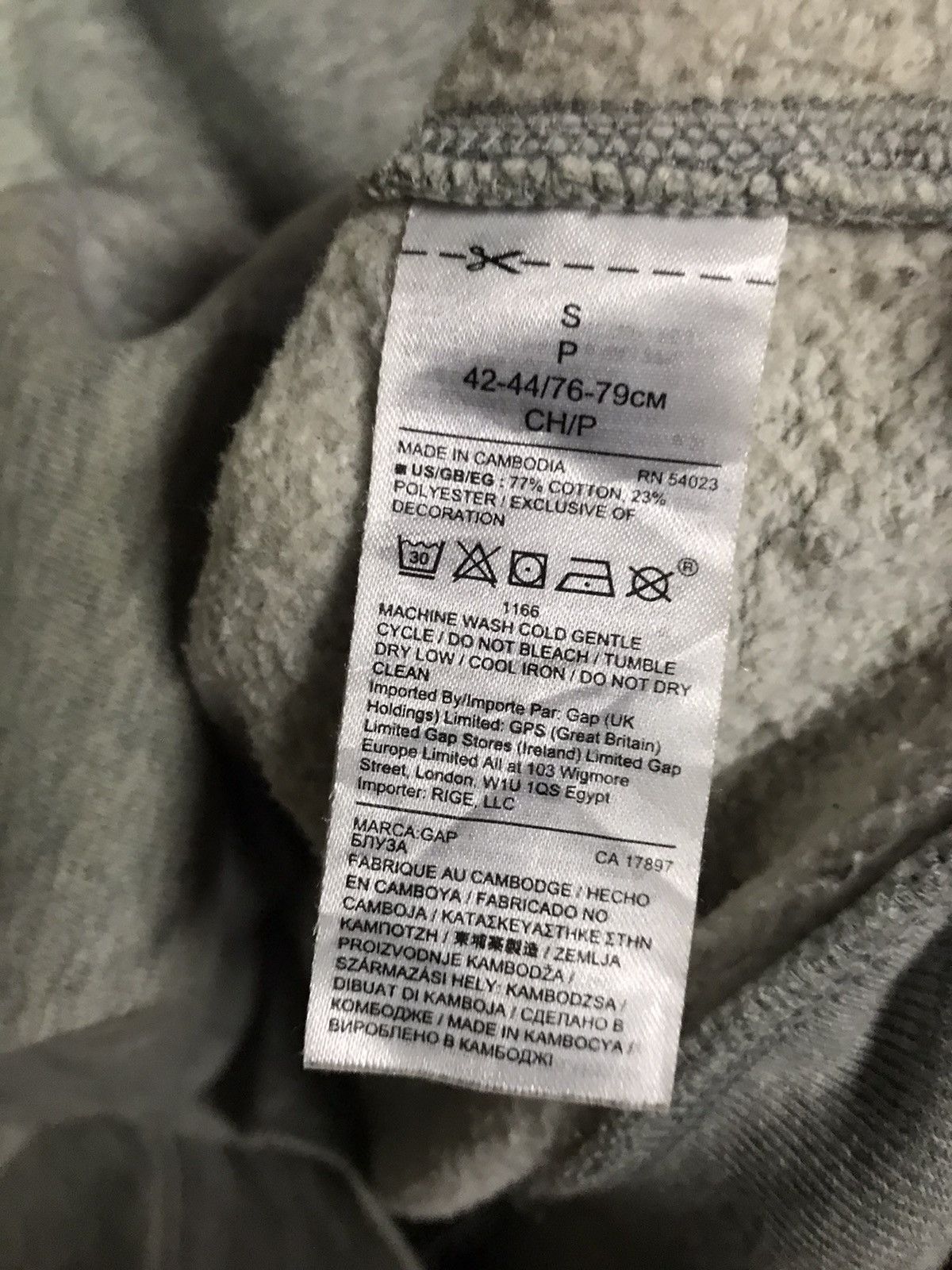 Gap Gap Sweatshirt Crewneck Pullover Size US S / EU 44-46 / 1 - 7 Thumbnail