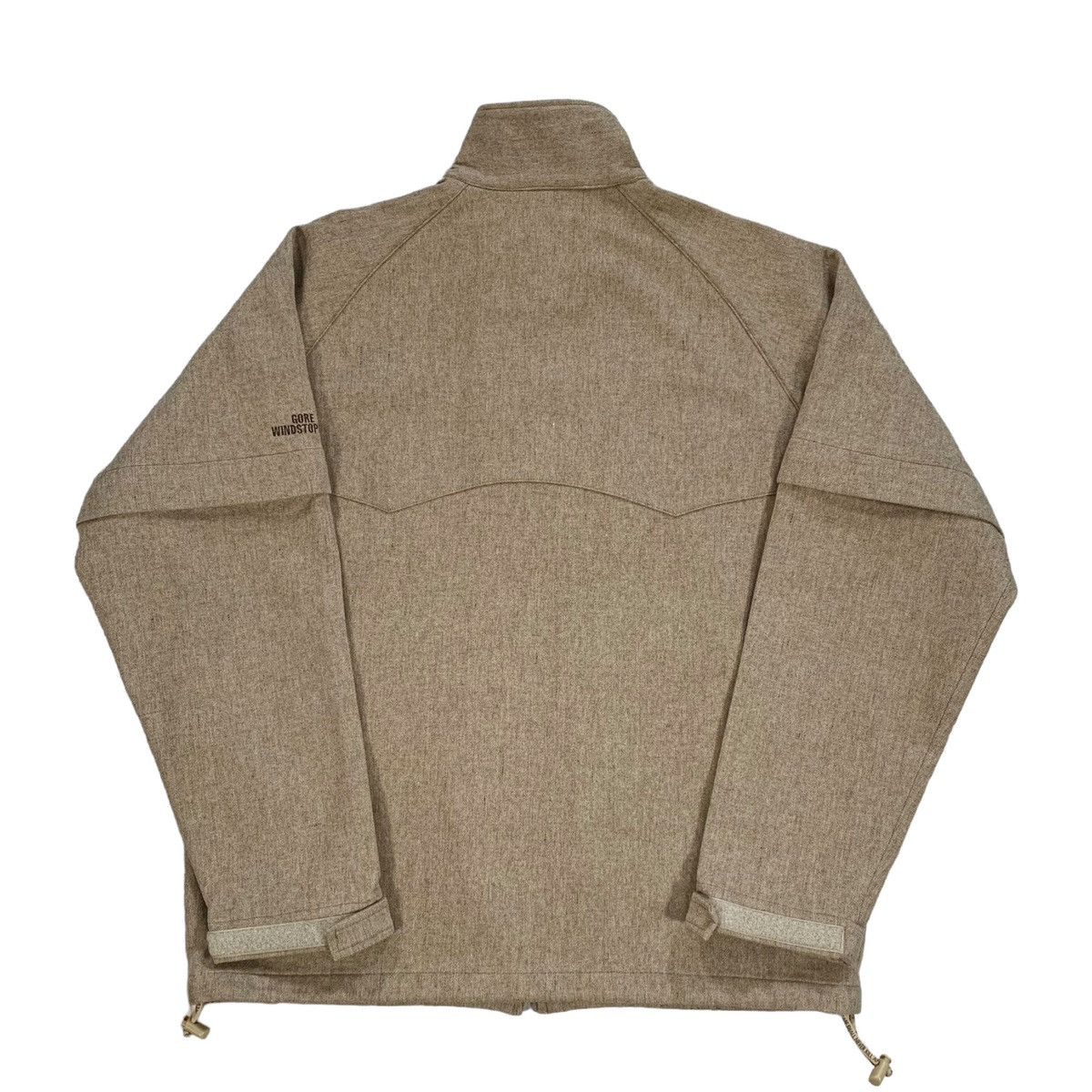 Vintage VTG A Bathing Ape Bape Brown Wool Gore Windstopper Jacket Size US L / EU 52-54 / 3 - 3 Thumbnail