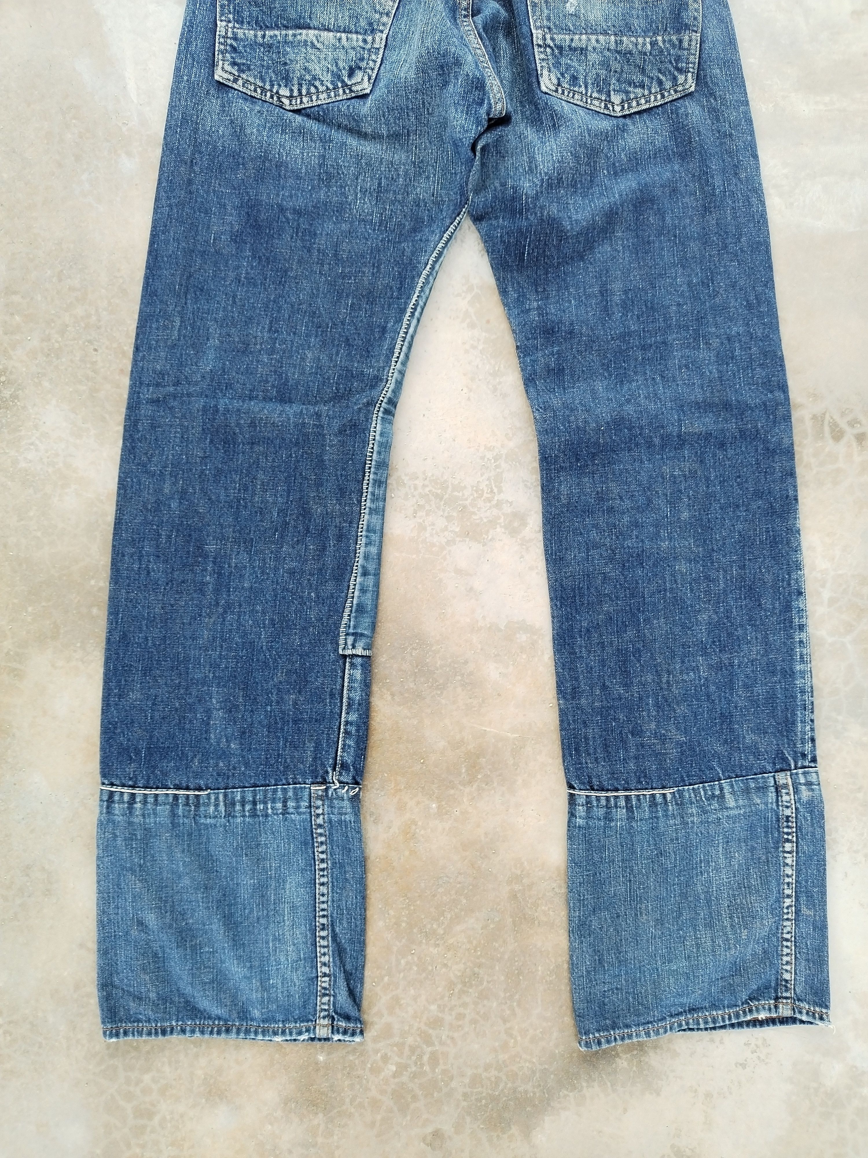 Japanese Brand Denim & Dungaree Patchwork Jeans Size US 32 / EU 48 - 8 Thumbnail