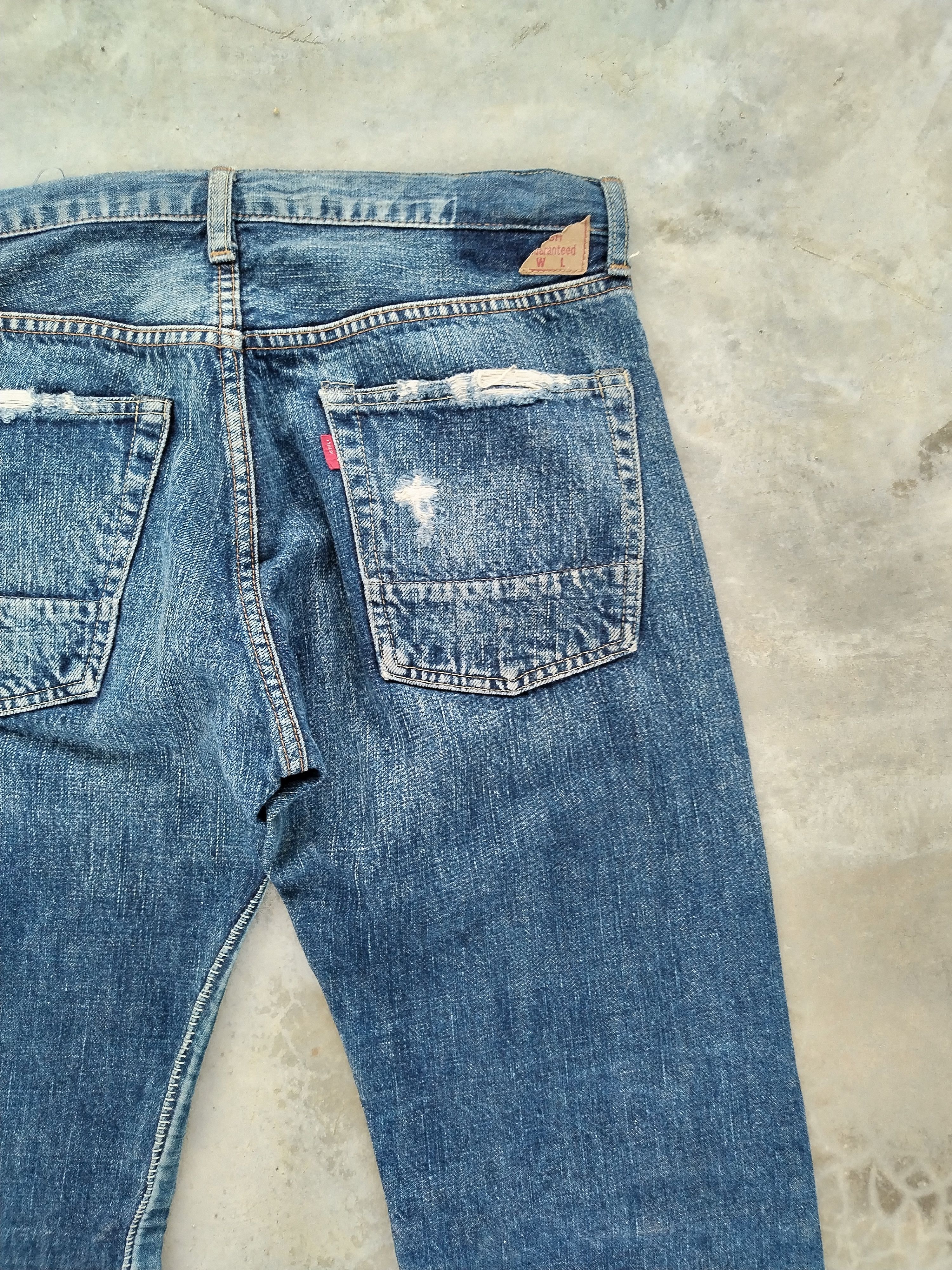 Japanese Brand Denim & Dungaree Patchwork Jeans Size US 32 / EU 48 - 7 Thumbnail