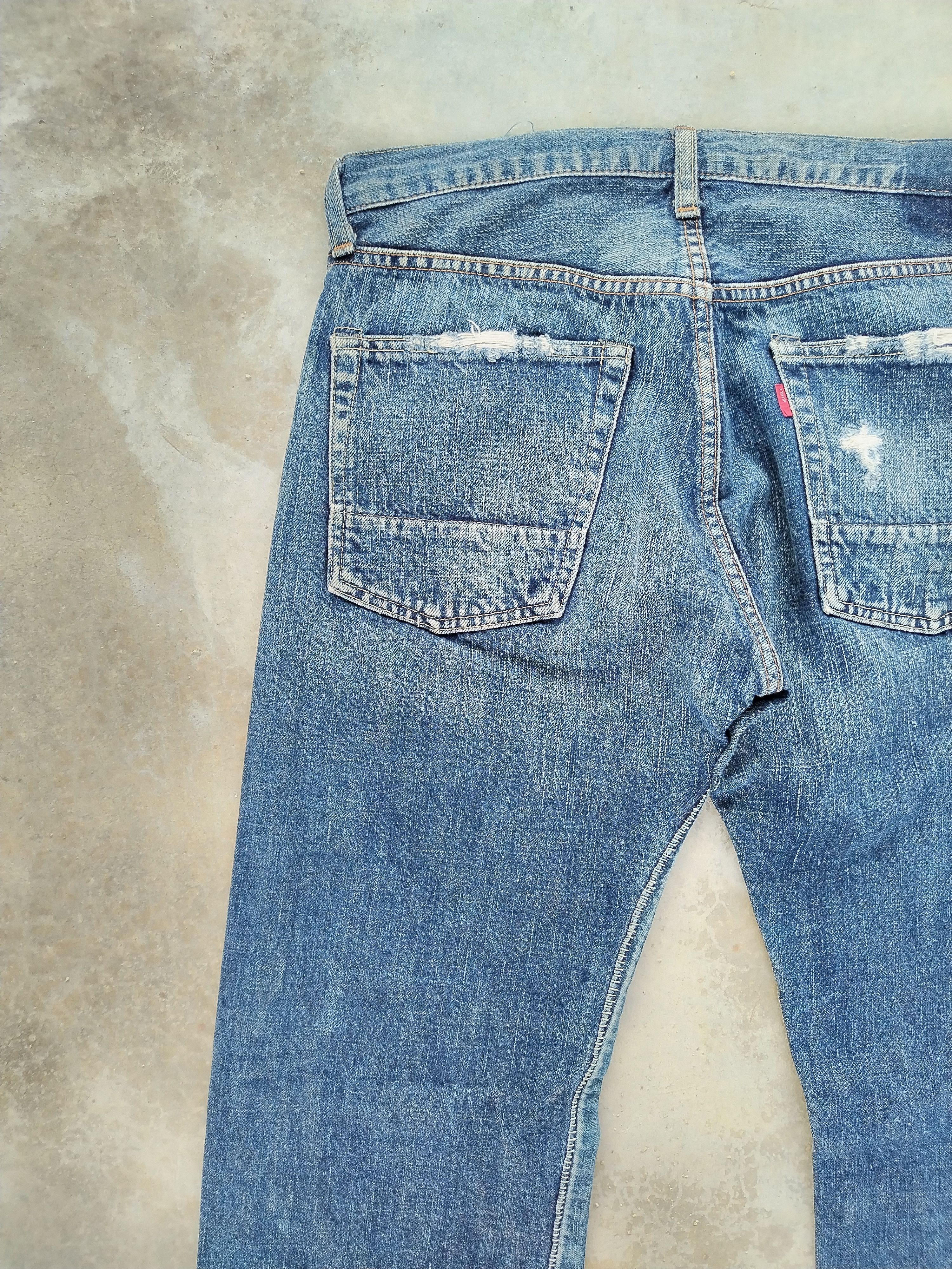 Japanese Brand Denim & Dungaree Patchwork Jeans Size US 32 / EU 48 - 6 Thumbnail