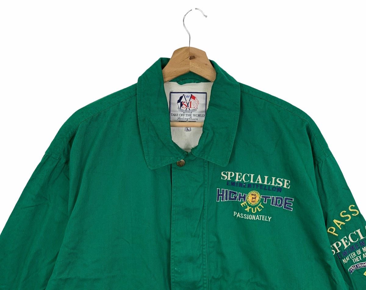 Vintage Vintage Specialist High Bomber Zipper Jacket Size US L / EU 52-54 / 3 - 3 Thumbnail