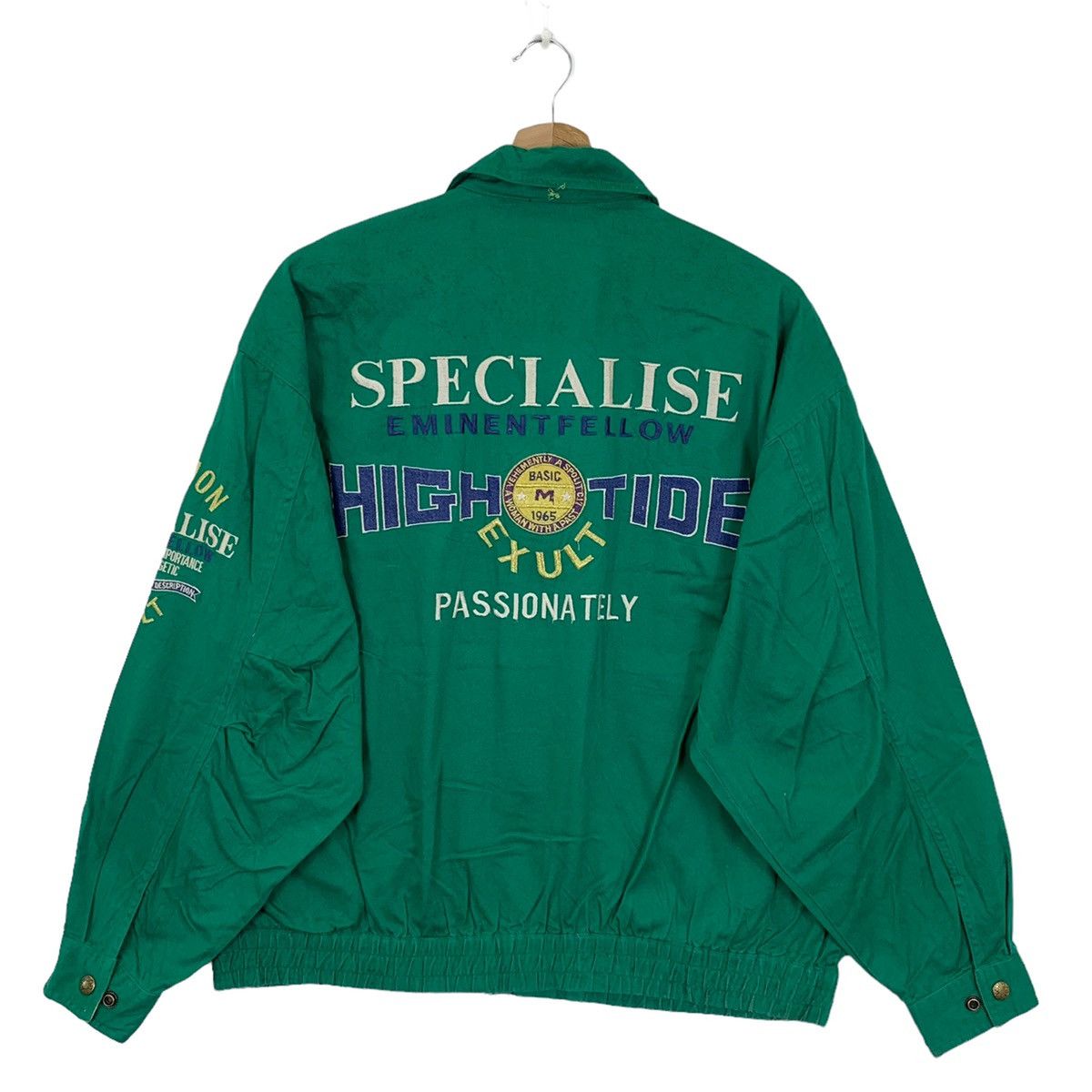 Vintage Vintage Specialist High Bomber Zipper Jacket Size US L / EU 52-54 / 3 - 1 Thumbnail