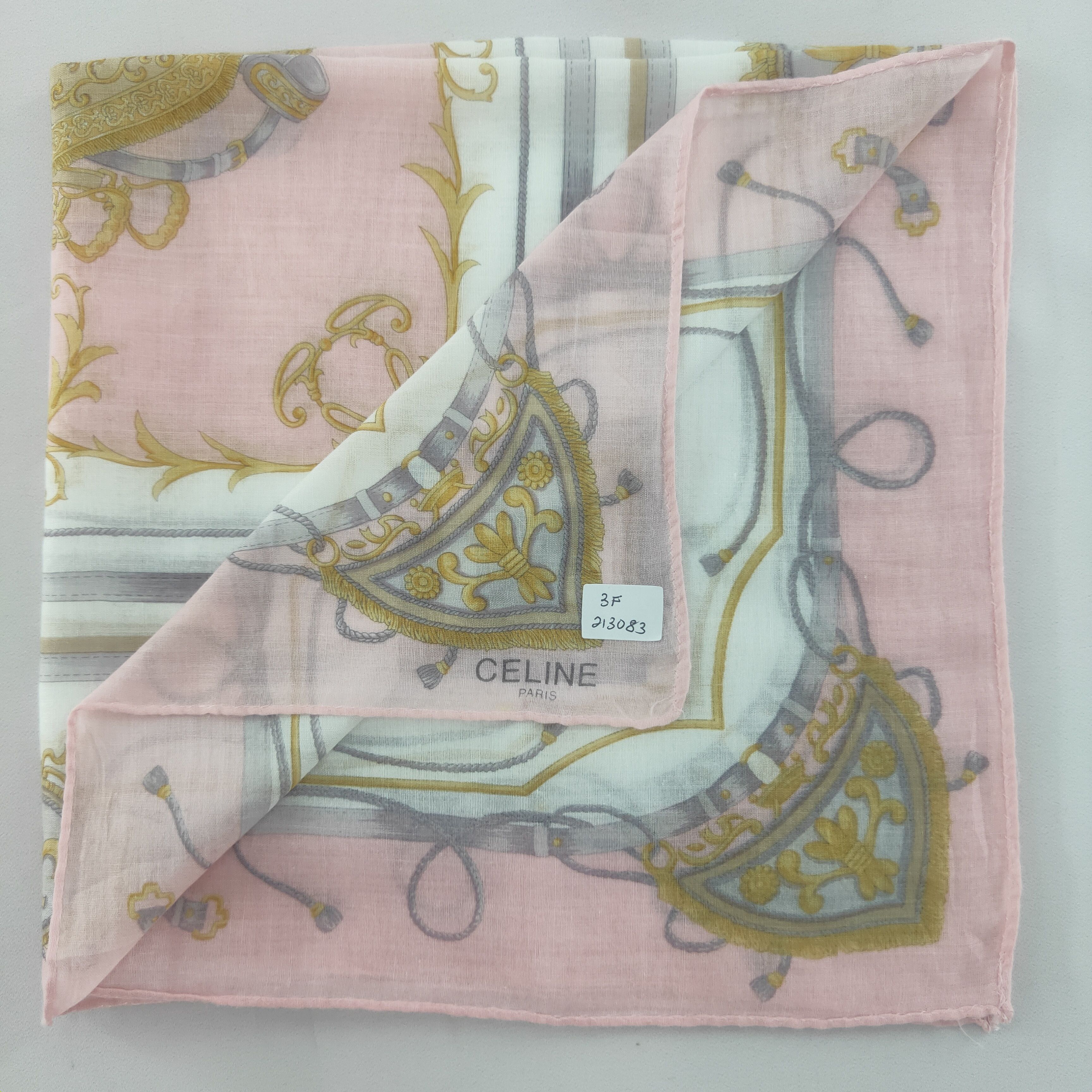 Celine × Vintage Celine handkerchief neckerchief bandana 3F213083 Size ONE SIZE - 1 Thumbnail