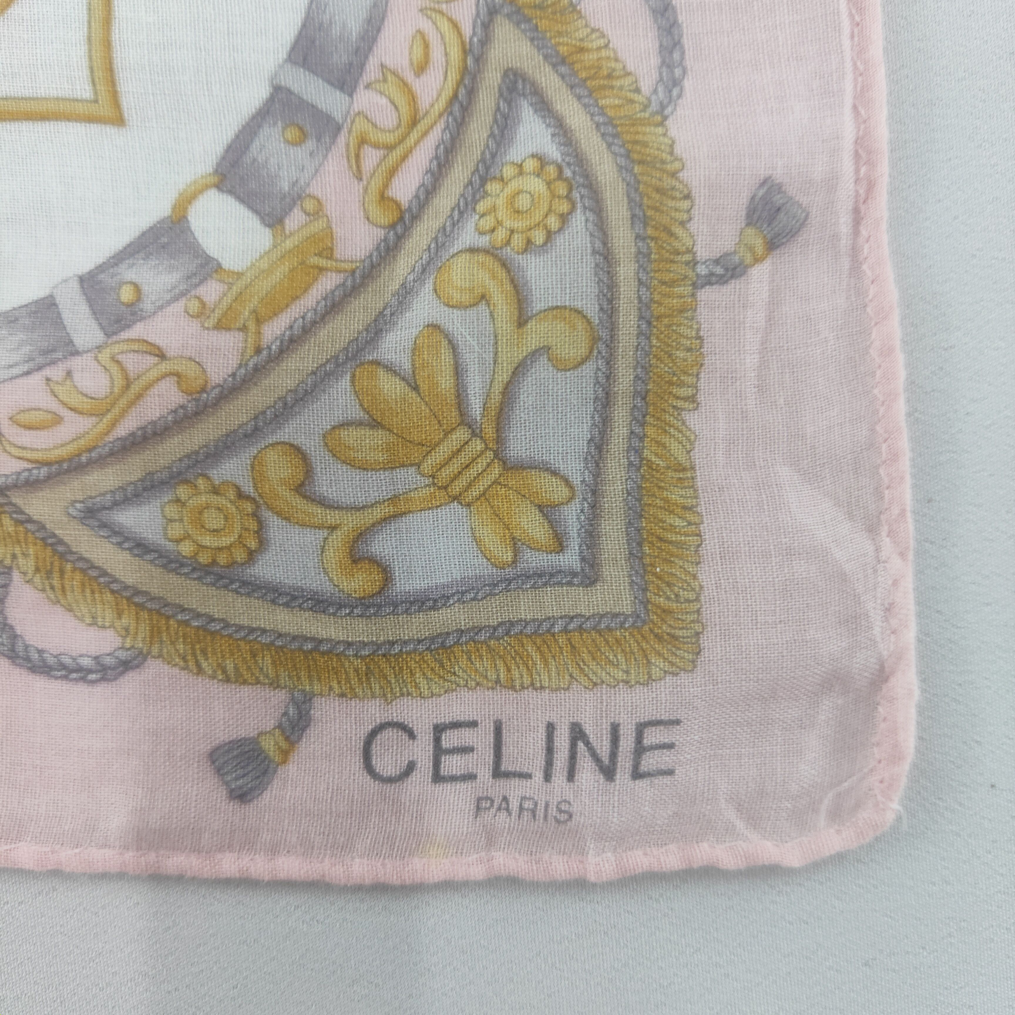 Celine × Vintage Celine handkerchief neckerchief bandana 3F213083 Size ONE SIZE - 2 Thumbnail
