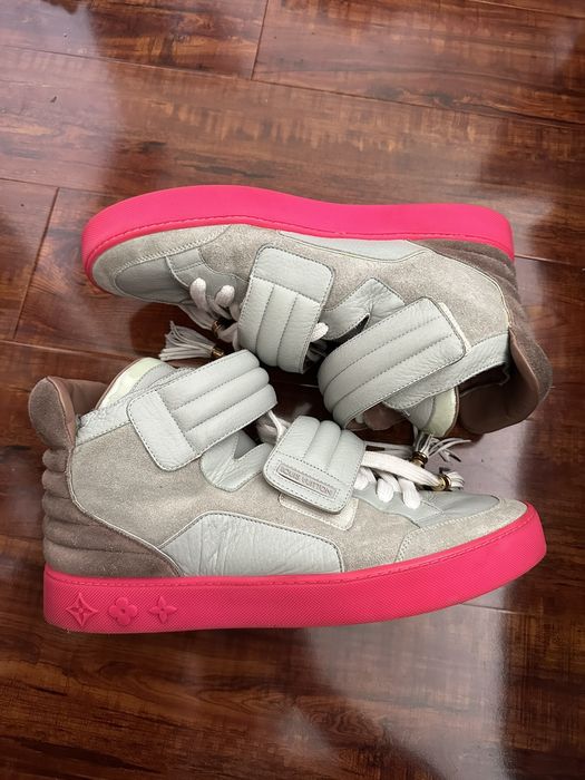 Louis Vuitton Jaspers Kanye Patchwork Zen Grey Pink Men's