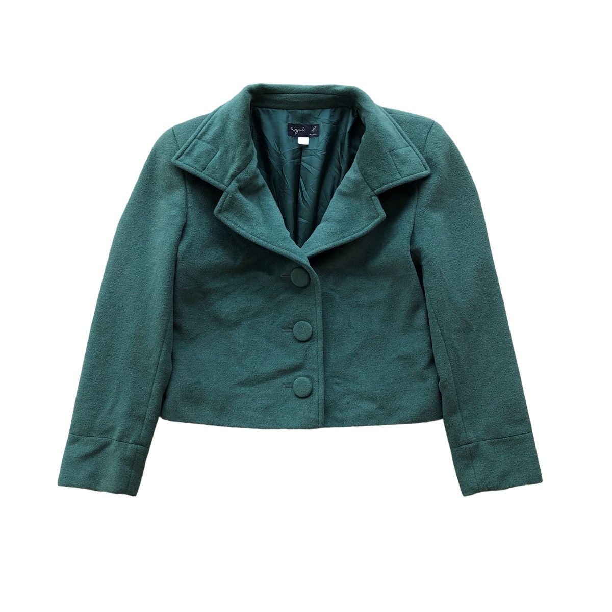 AGNES B Cropped Blazer Jacket