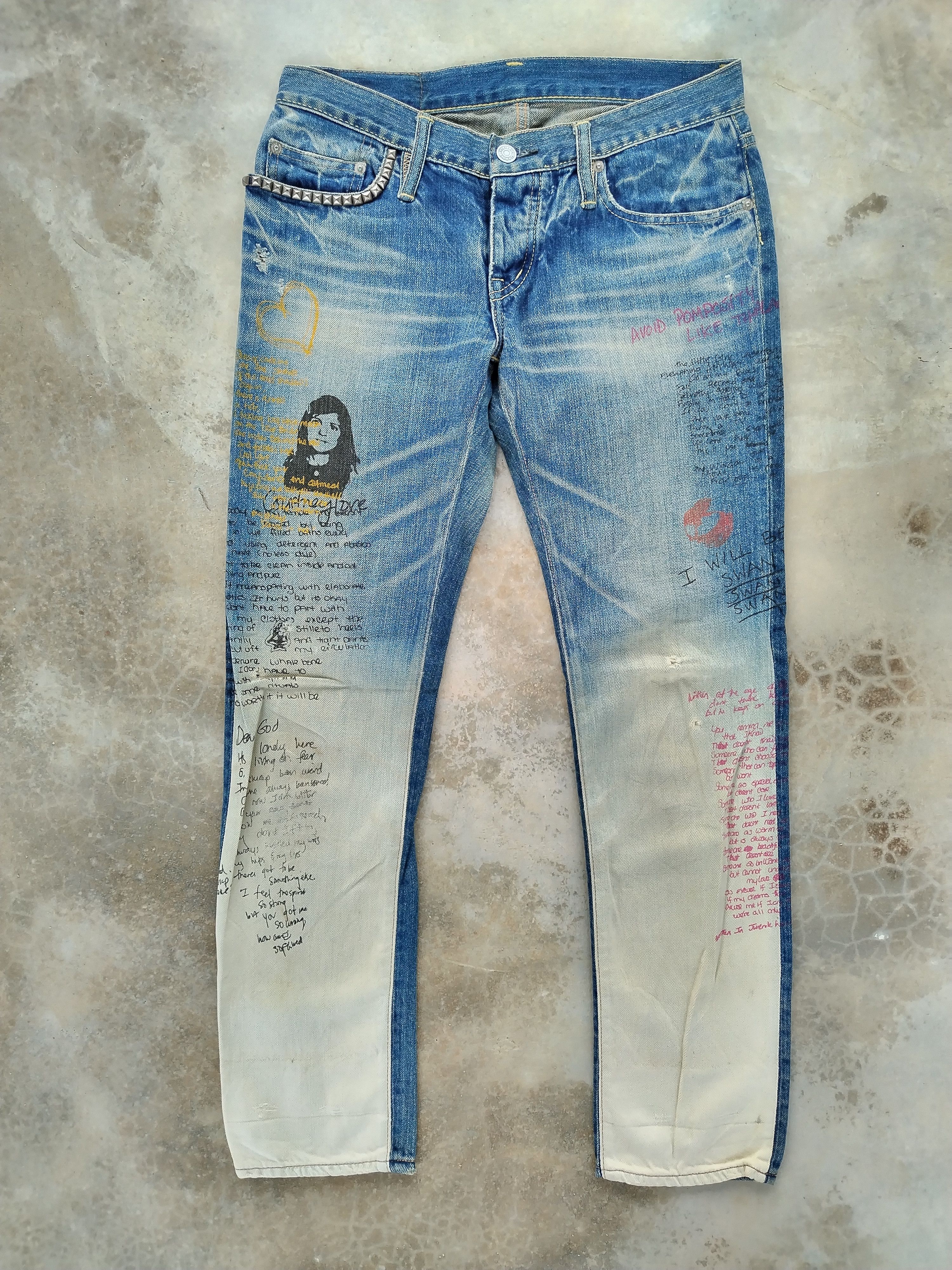 Hysteric Glamour Hysteric Glamour Courtney Love Jeans Size 31" - 1 Thumbnail