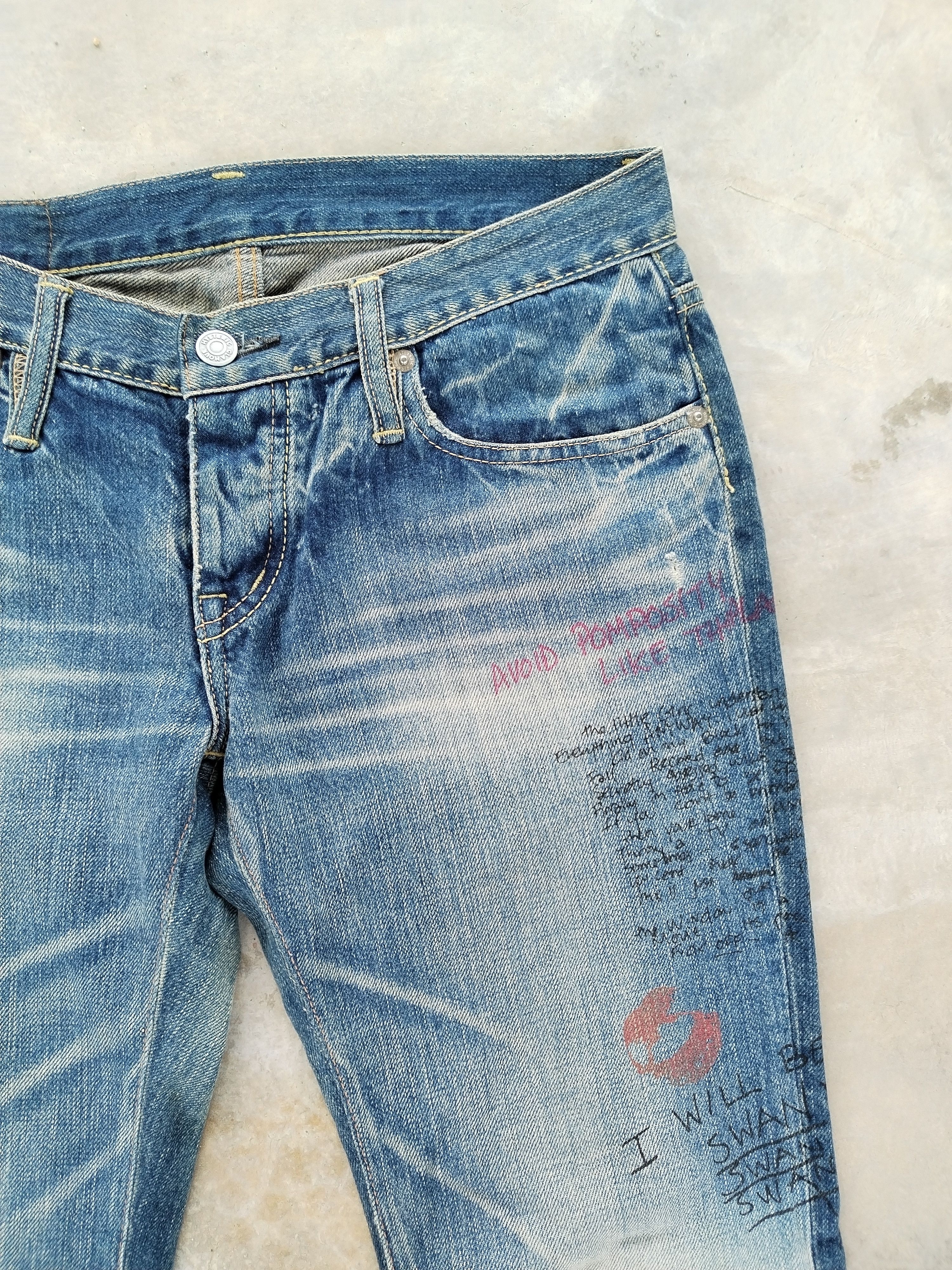Hysteric Glamour Hysteric Glamour Courtney Love Jeans Size 31" - 3 Thumbnail