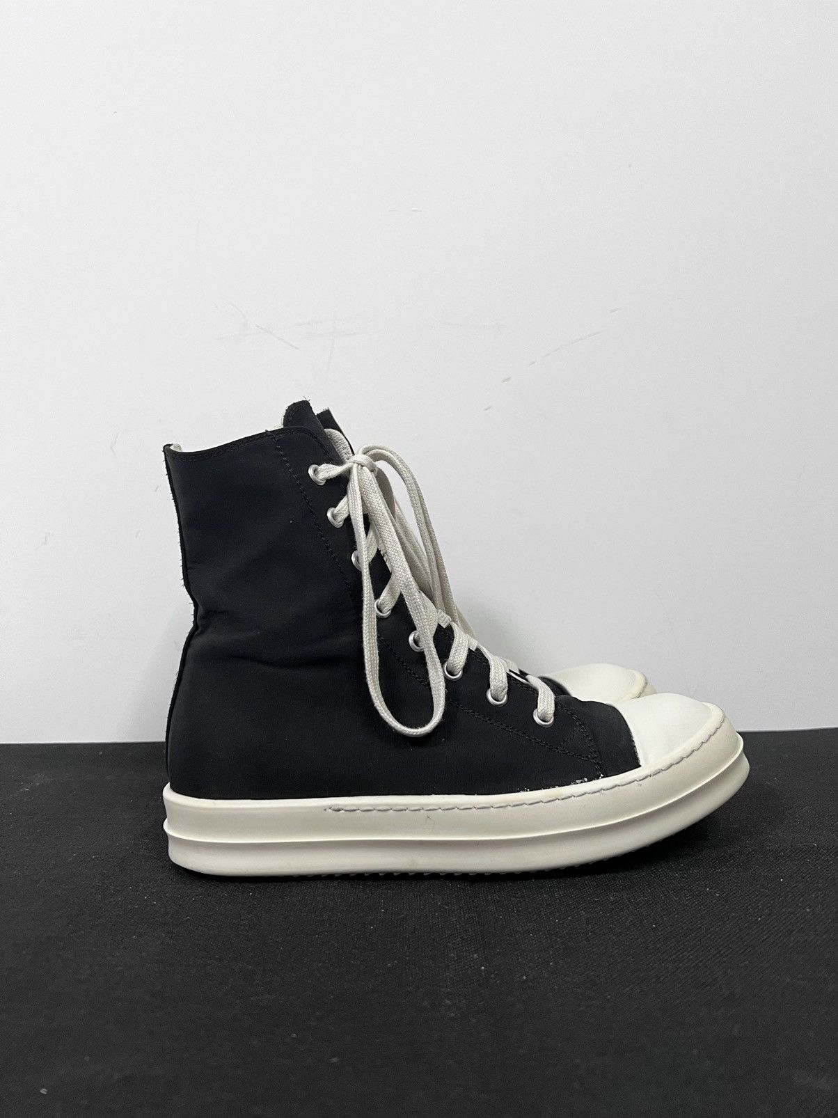 Rick Owens Drkshdw Rick owens drkshdw ramones high top sneakers sz37 Size US 7 / IT 37 - 4 Thumbnail
