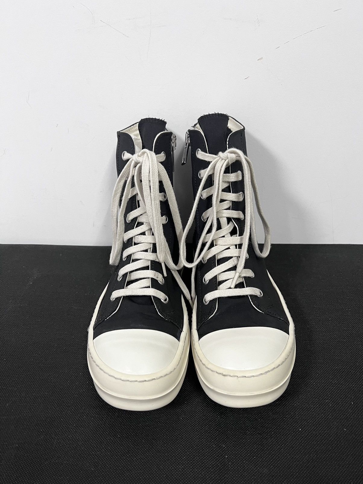 Rick Owens Drkshdw Rick owens drkshdw ramones high top sneakers sz37 Size US 7 / IT 37 - 3 Thumbnail