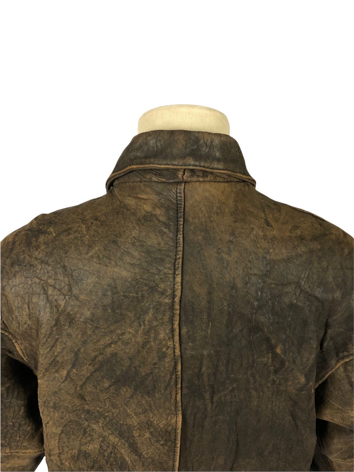 Genuine Leather Vintage Japanese Brand Suburban B3 Leather Jacket Size US M / EU 48-50 / 2 - 7 Thumbnail