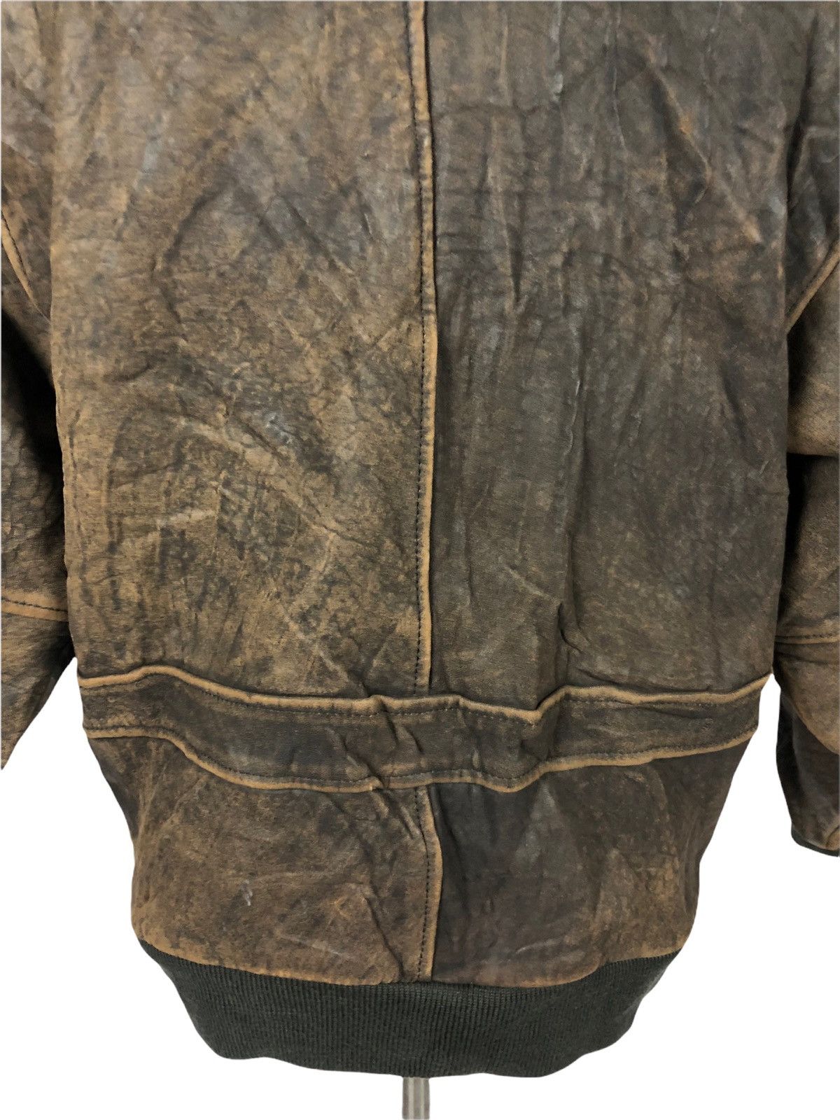 Genuine Leather Vintage Japanese Brand Suburban B3 Leather Jacket Size US M / EU 48-50 / 2 - 16 Thumbnail