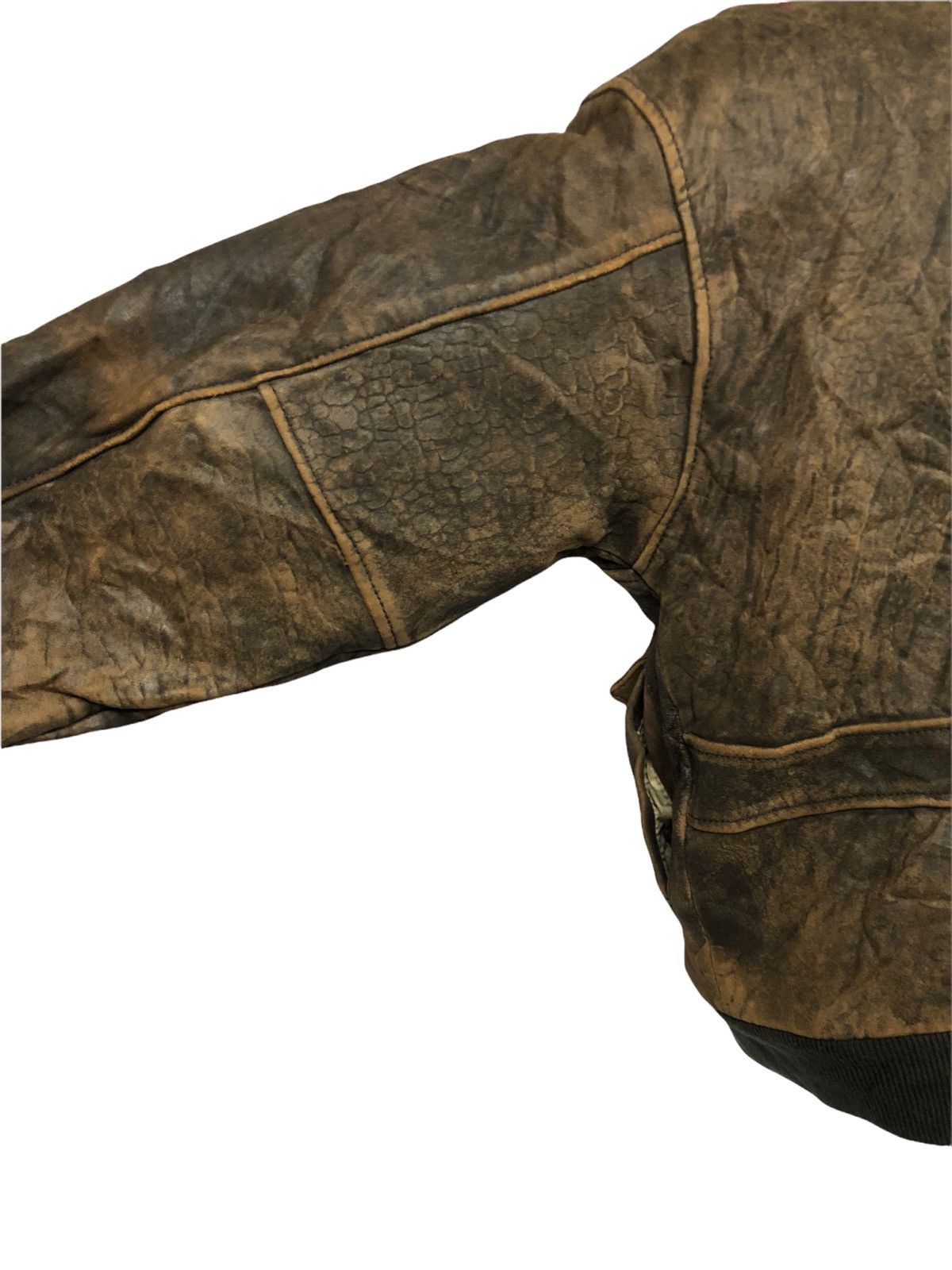 Genuine Leather Vintage Japanese Brand Suburban B3 Leather Jacket Size US M / EU 48-50 / 2 - 17 Thumbnail