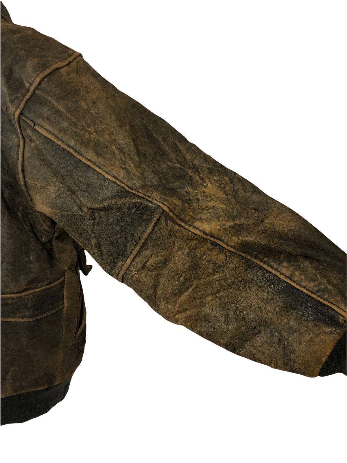 Genuine Leather Vintage Japanese Brand Suburban B3 Leather Jacket Size US M / EU 48-50 / 2 - 10 Thumbnail