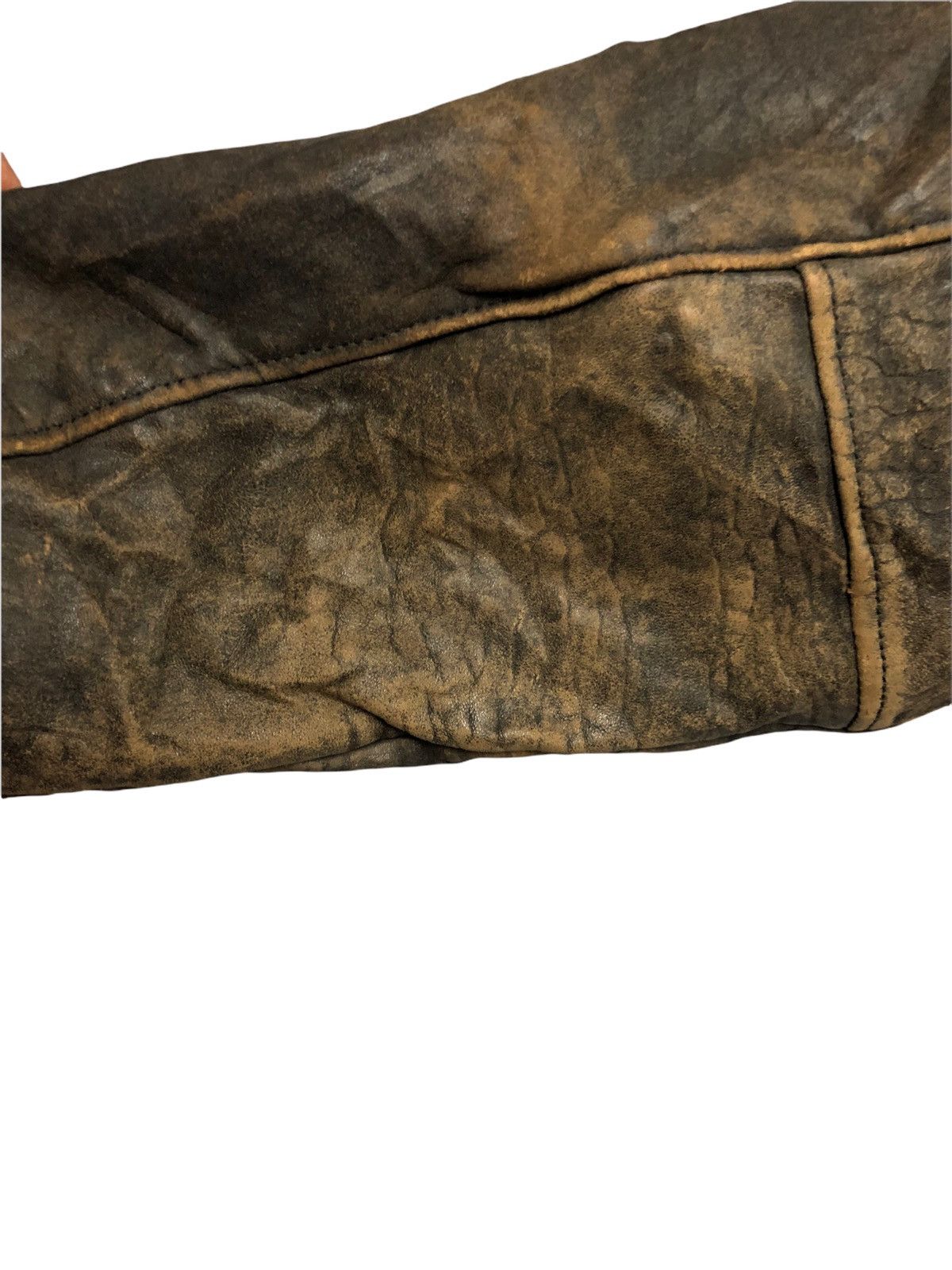 Genuine Leather Vintage Japanese Brand Suburban B3 Leather Jacket Size US M / EU 48-50 / 2 - 14 Thumbnail