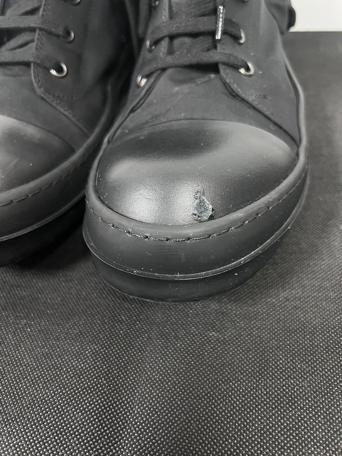 Rick Owens Drkshdw Rick owens drkshdw cargo ramones high top sneakers Size US 9 / EU 42 - 4 Thumbnail