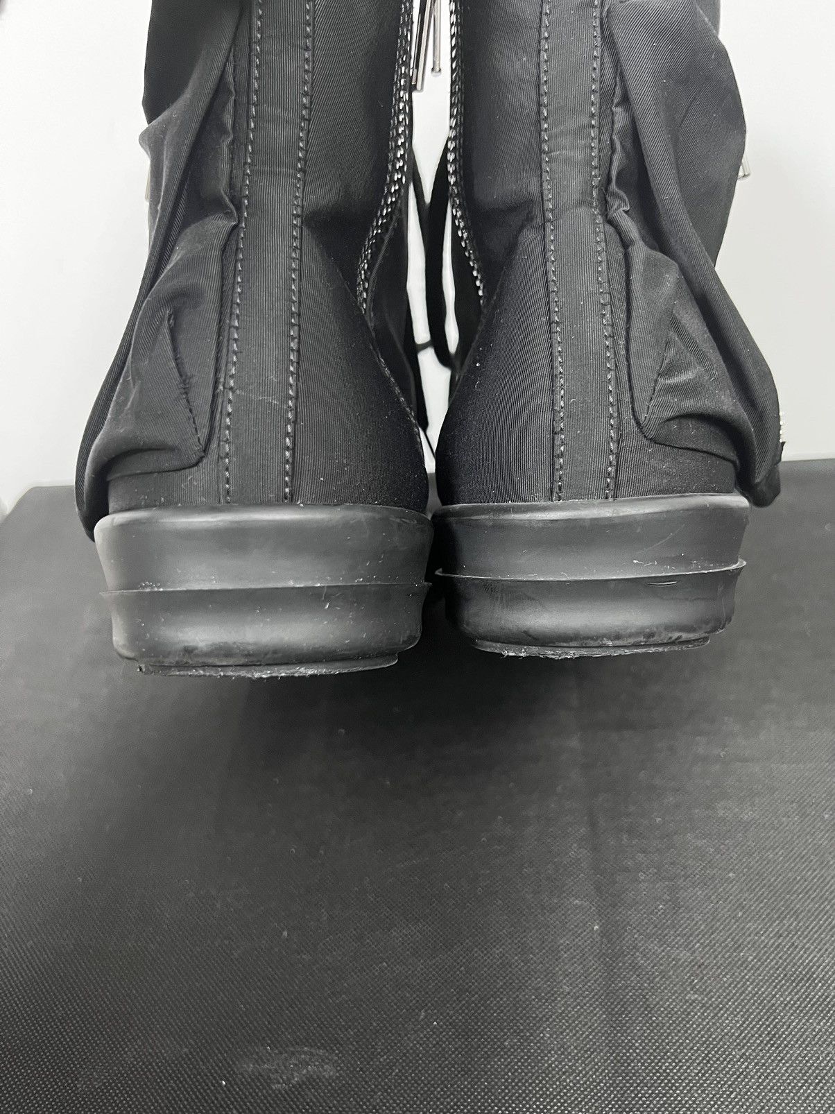 Rick Owens Drkshdw Rick owens drkshdw cargo ramones high top sneakers Size US 9 / EU 42 - 9 Thumbnail