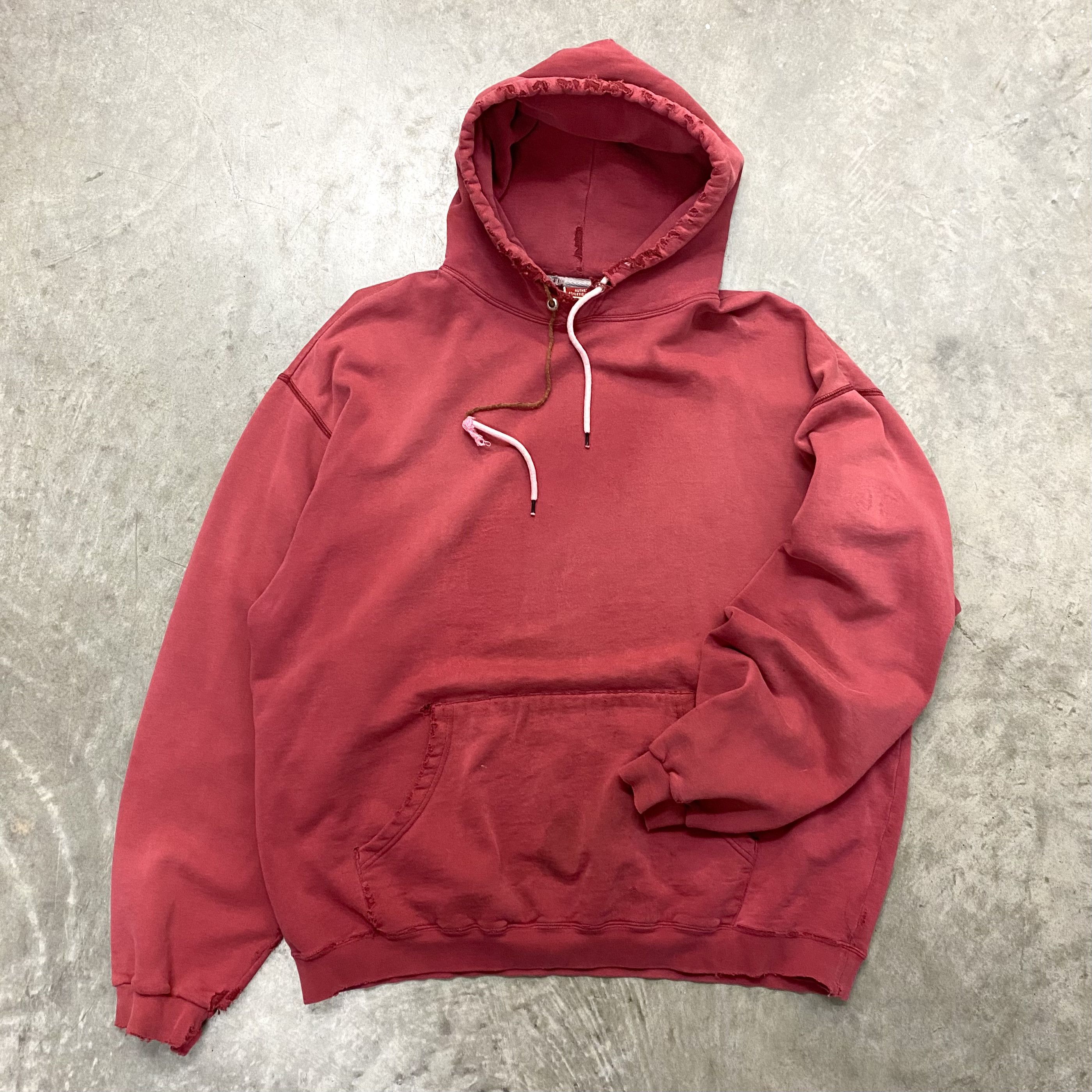 Champion × Vintage VTG 00s Y2K Faded Distressed Champion Hoodie Thrashed Size US L / EU 52-54 / 3 - 1 Thumbnail