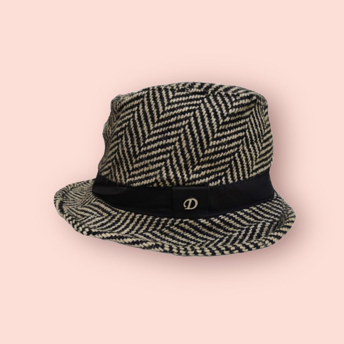 VINTAGE DIESEL TWEED WOOL FEDORA