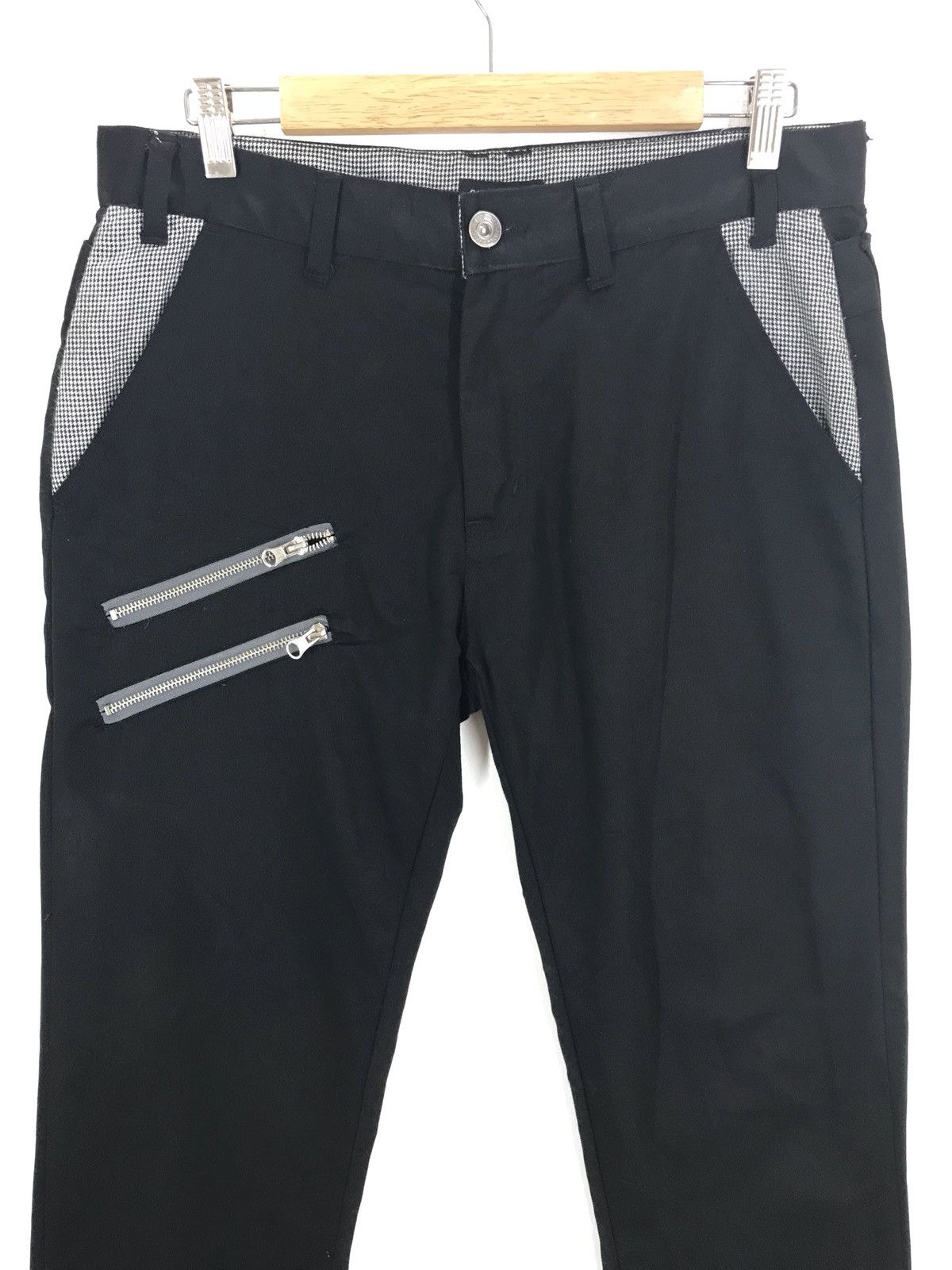 Hysteric Glamour Japanese Brand Seditionaries Multi Zipper Trouser Pants Size US 32 / EU 48 - 2 Thumbnail