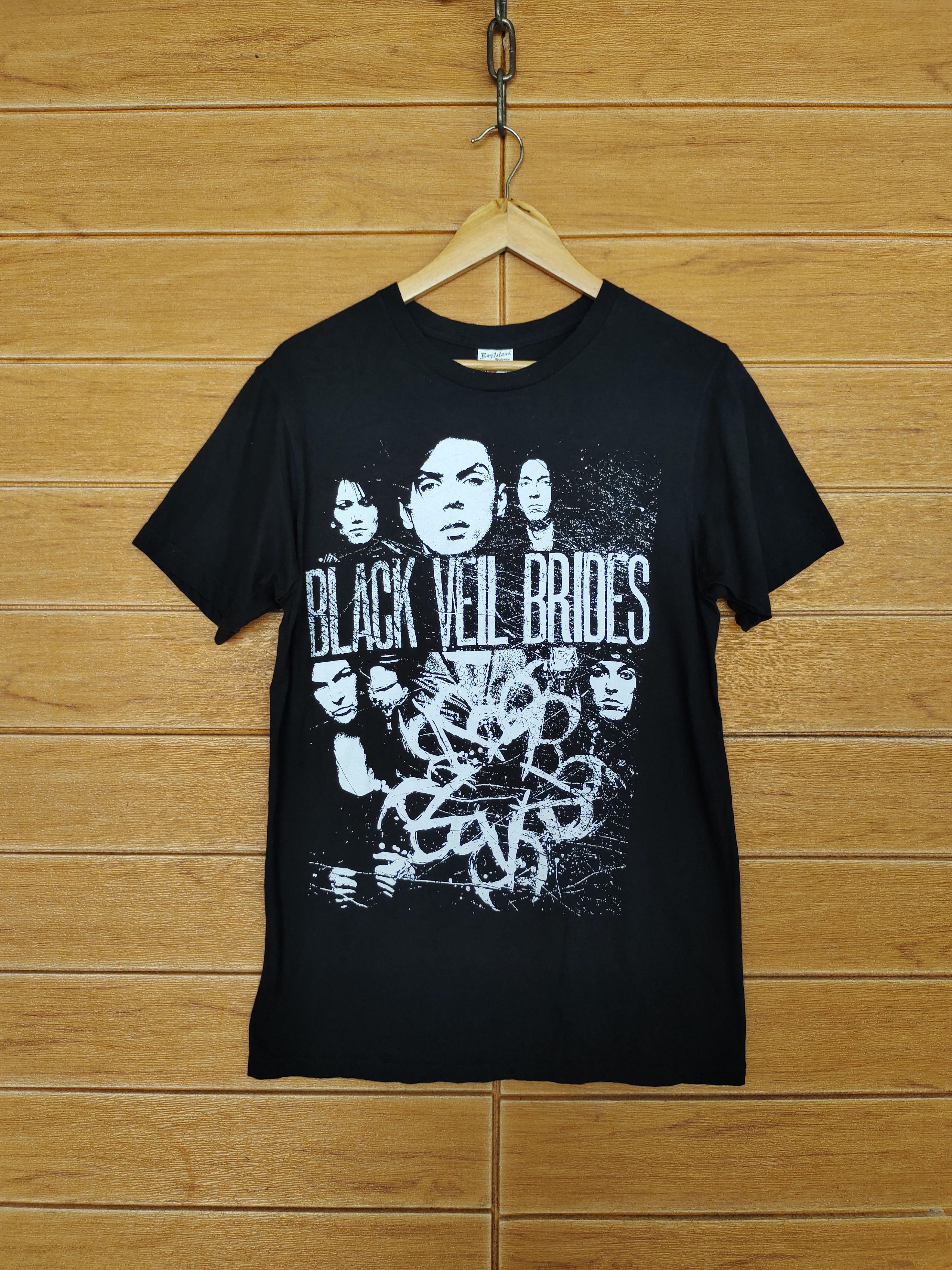Band Tees Vintage 00s Black Veil Brides Band T Shirt Size US M / EU 48-50 / 2 - 1 Thumbnail