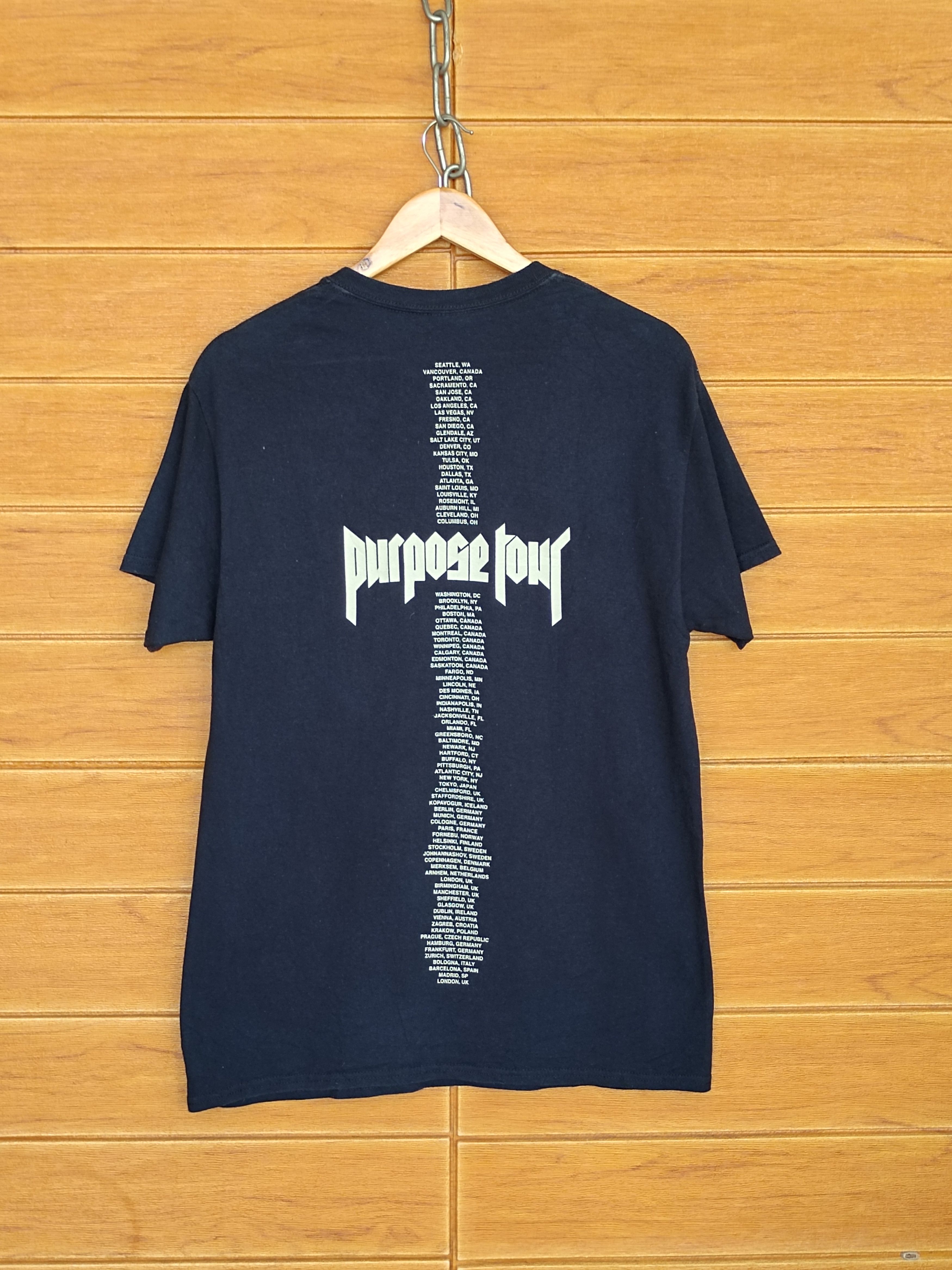 Justin Bieber Justin Bieber Purpose Tour T-Shirt Size US M / EU 48-50 / 2 - 6 Thumbnail