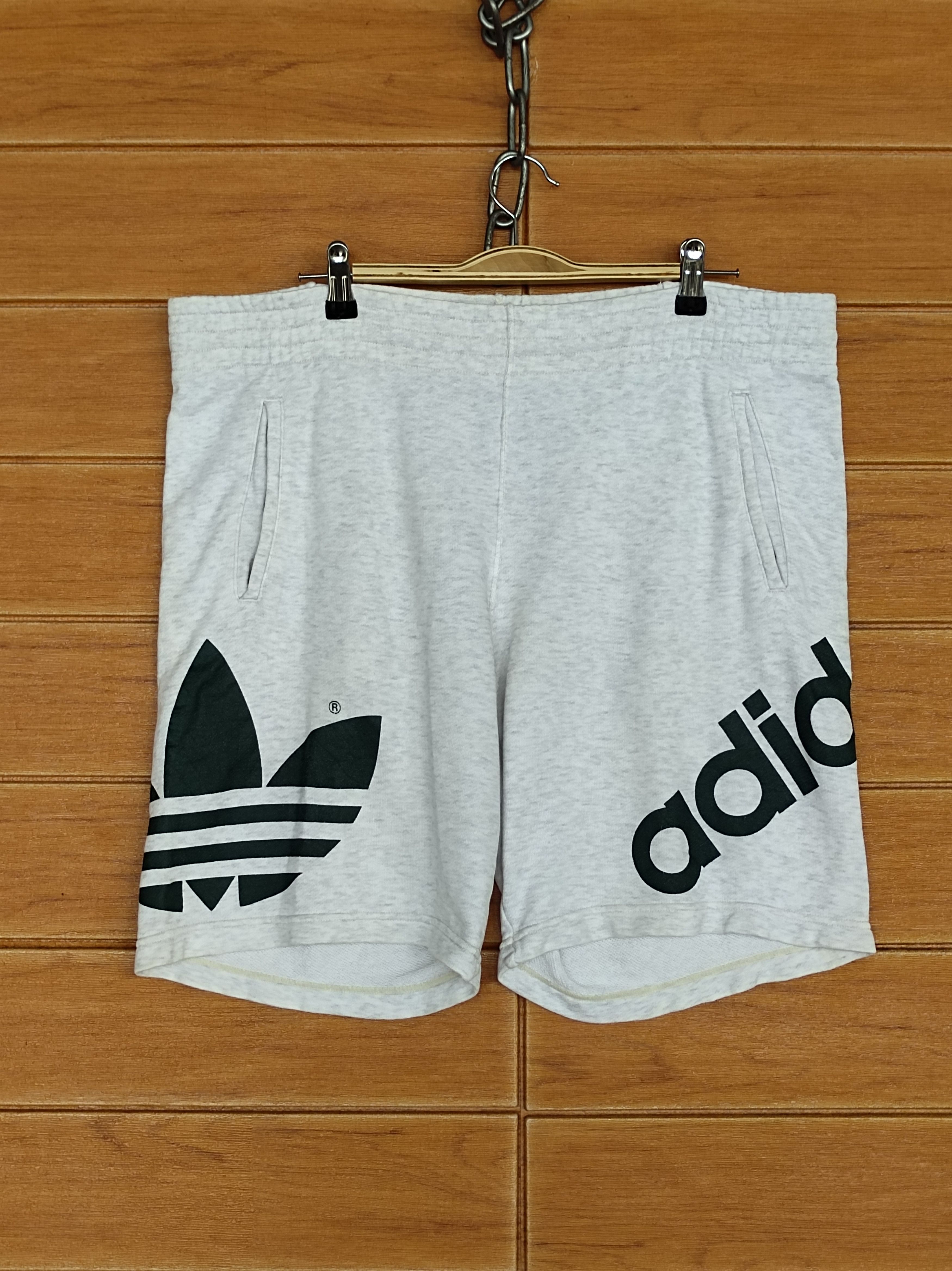 Adidas × Y's Vintage 90s Adidas Descente Big Logo Short Pants Size US 36 / EU 52 - 1 Thumbnail