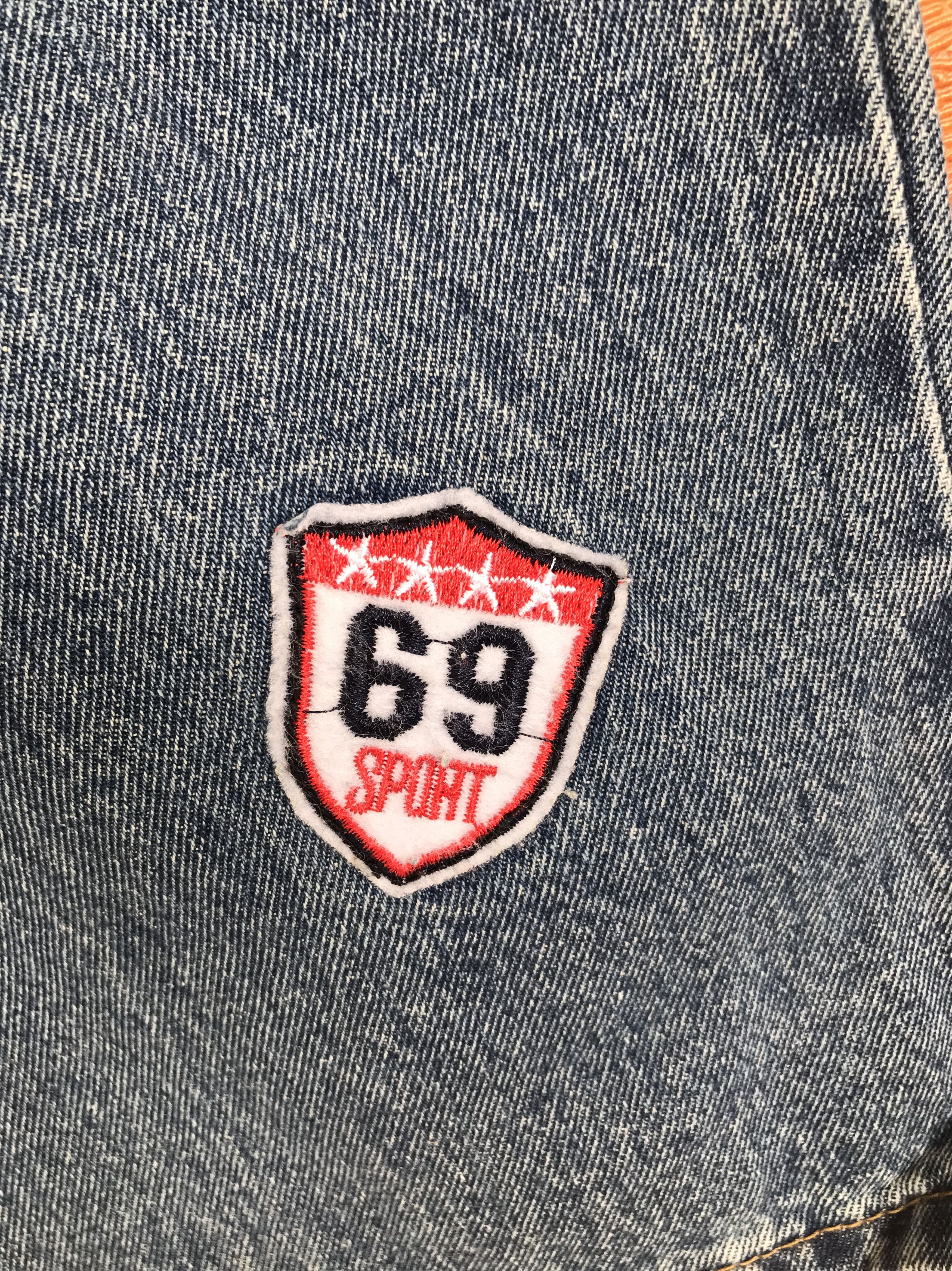 Japanese Brand Baggy Jeans Retro Boy Japan Patches Distressed Denim Wide Size US 26 / EU 42 - 14 Thumbnail