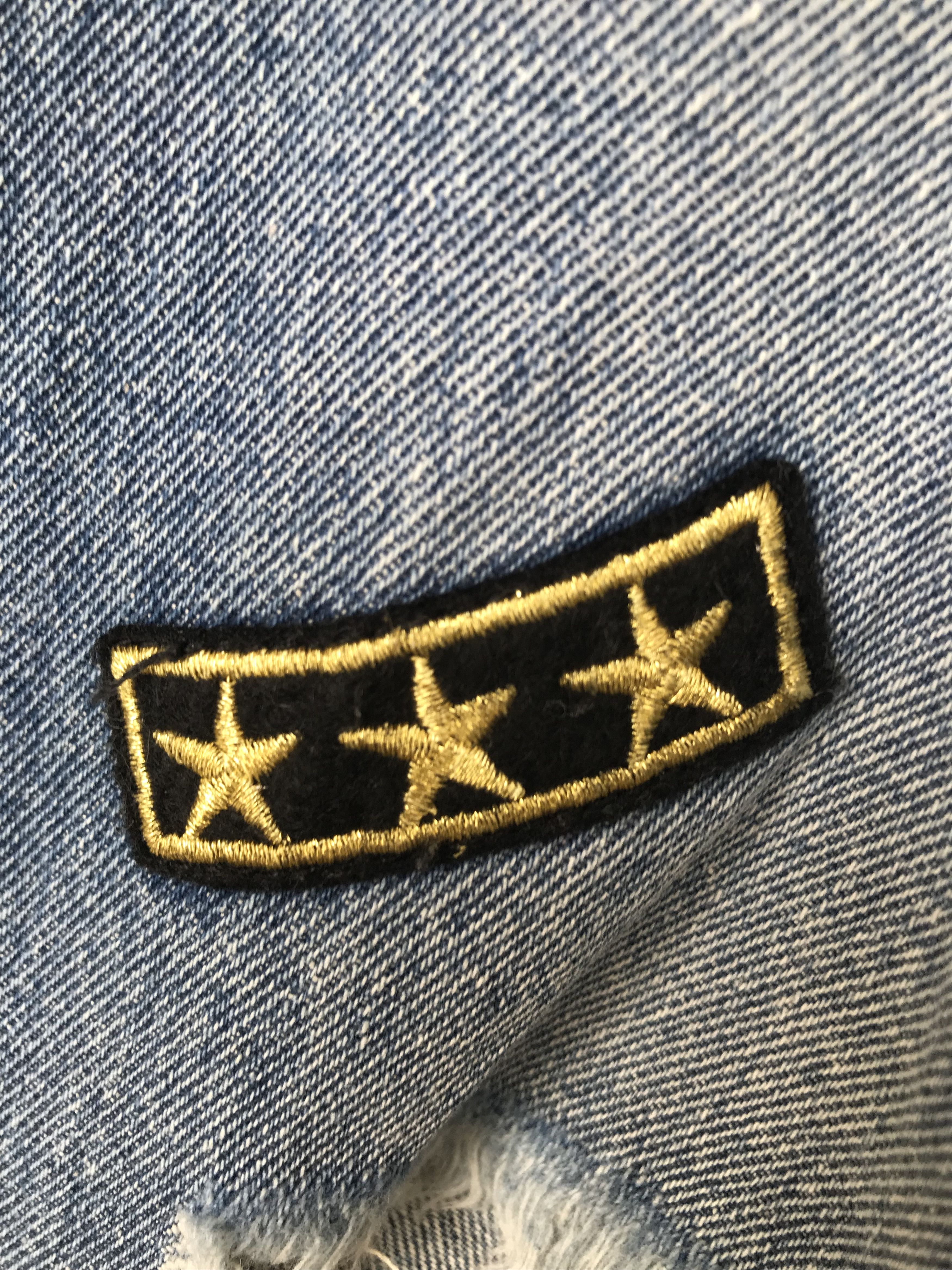 Japanese Brand Baggy Jeans Retro Boy Japan Patches Distressed Denim Wide Size US 26 / EU 42 - 9 Thumbnail