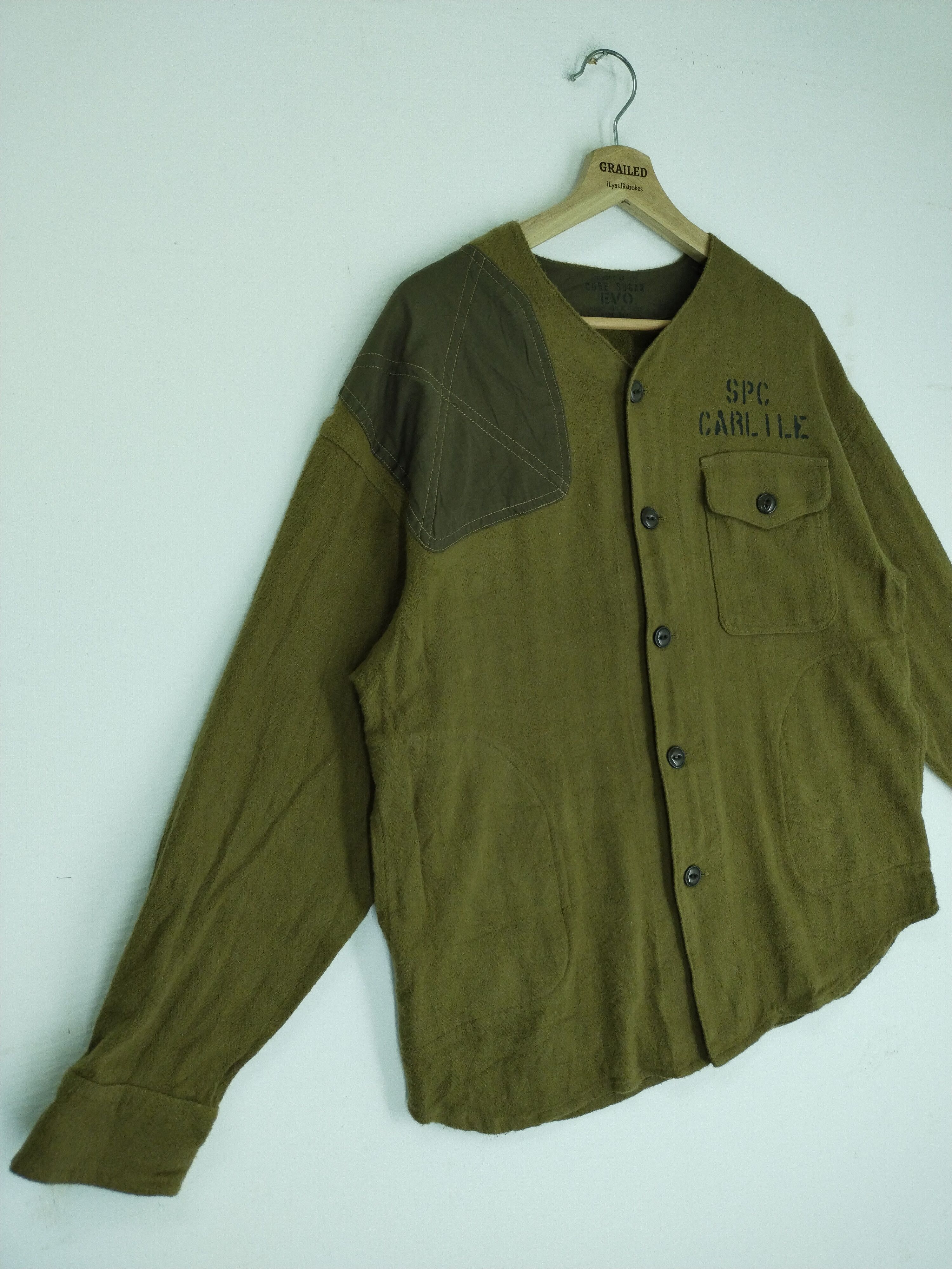 Japanese Brand × Vintage Cube Sugar Military Jacket Size M / US 6-8 / IT 42-44 - 3 Thumbnail
