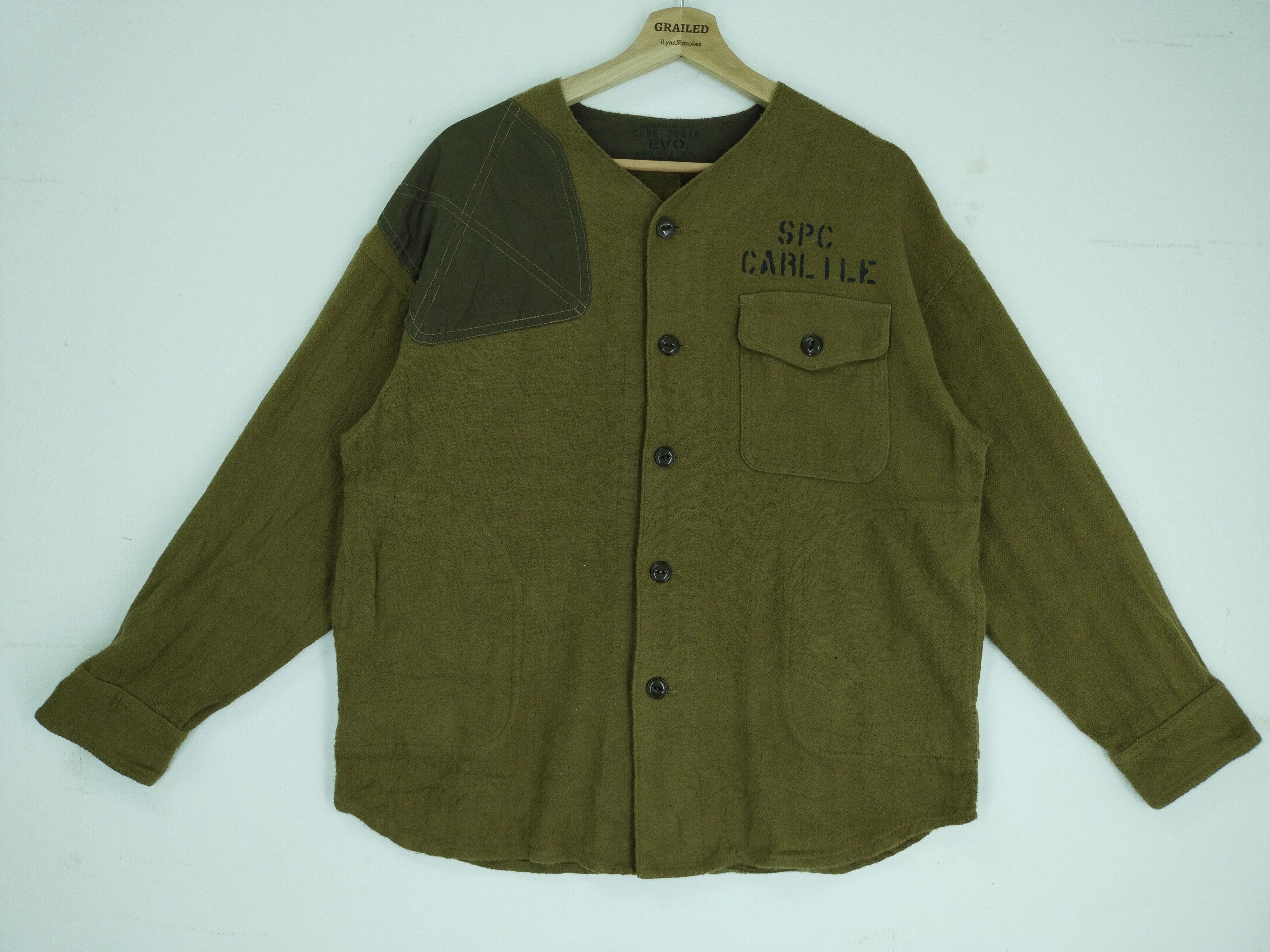 Japanese Brand × Vintage Cube Sugar Military Jacket Size M / US 6-8 / IT 42-44 - 1 Thumbnail
