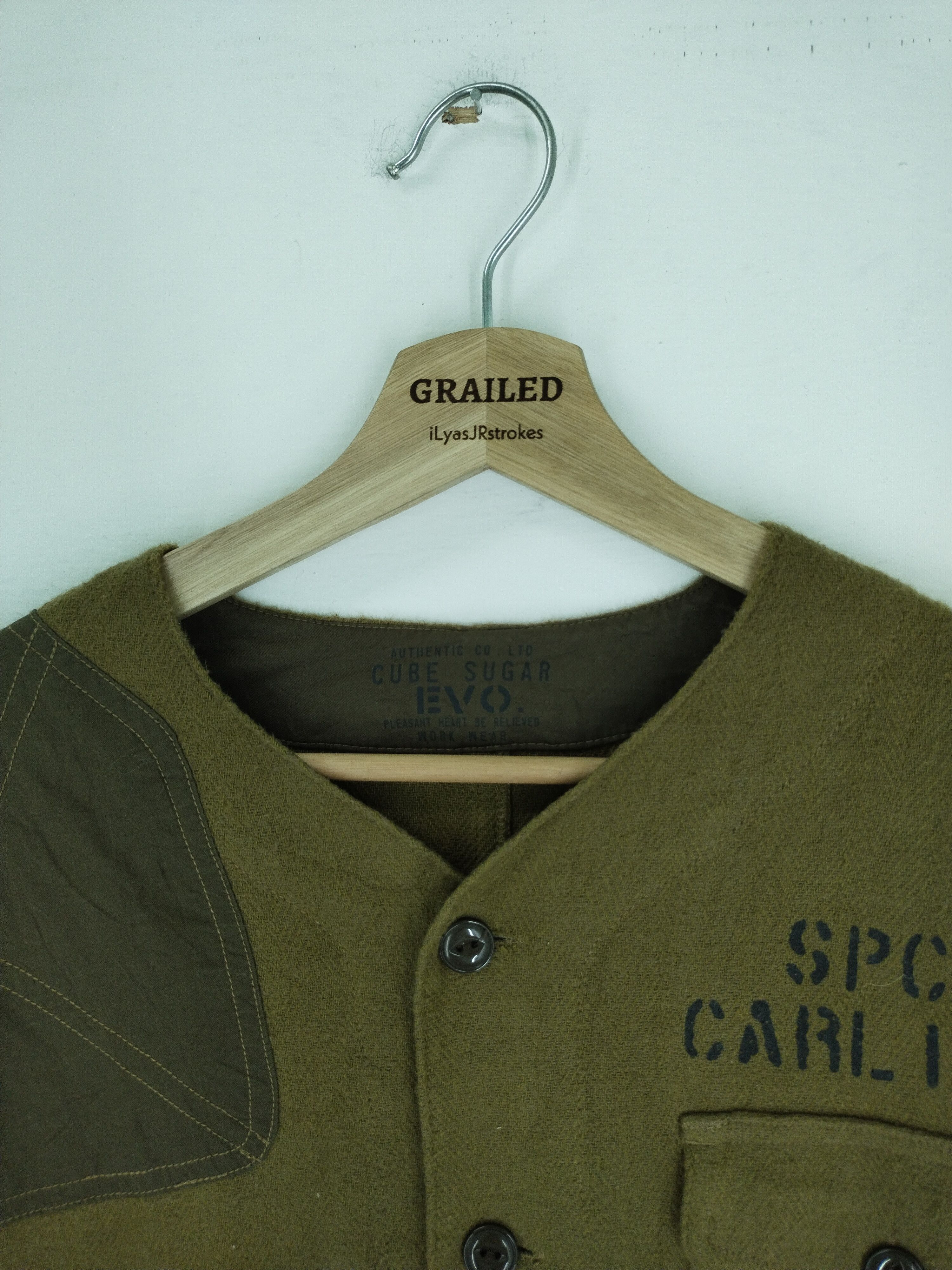 Japanese Brand × Vintage Cube Sugar Military Jacket Size M / US 6-8 / IT 42-44 - 15 Thumbnail