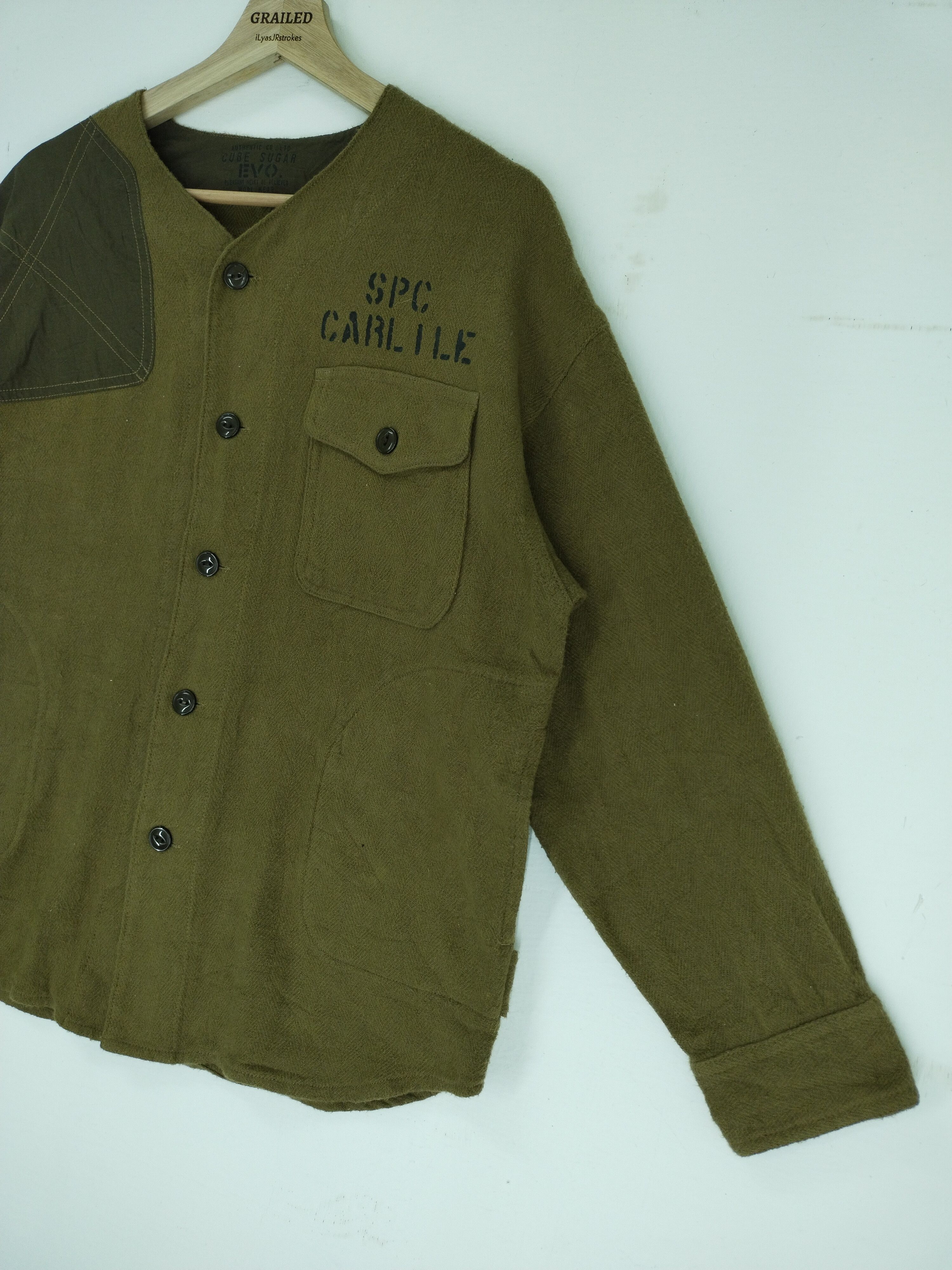 Japanese Brand × Vintage Cube Sugar Military Jacket Size M / US 6-8 / IT 42-44 - 4 Thumbnail