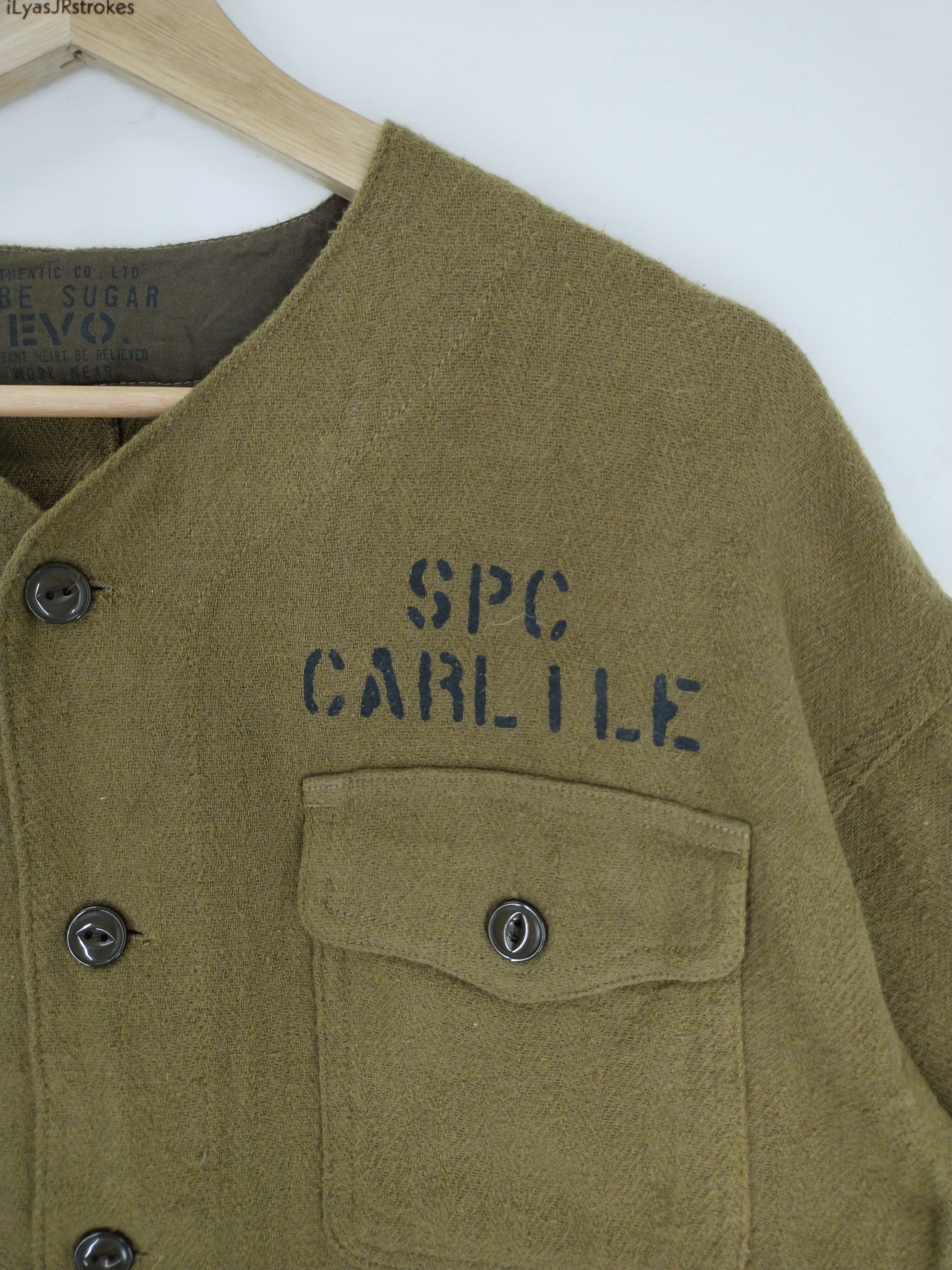 Japanese Brand × Vintage Cube Sugar Military Jacket Size M / US 6-8 / IT 42-44 - 6 Thumbnail