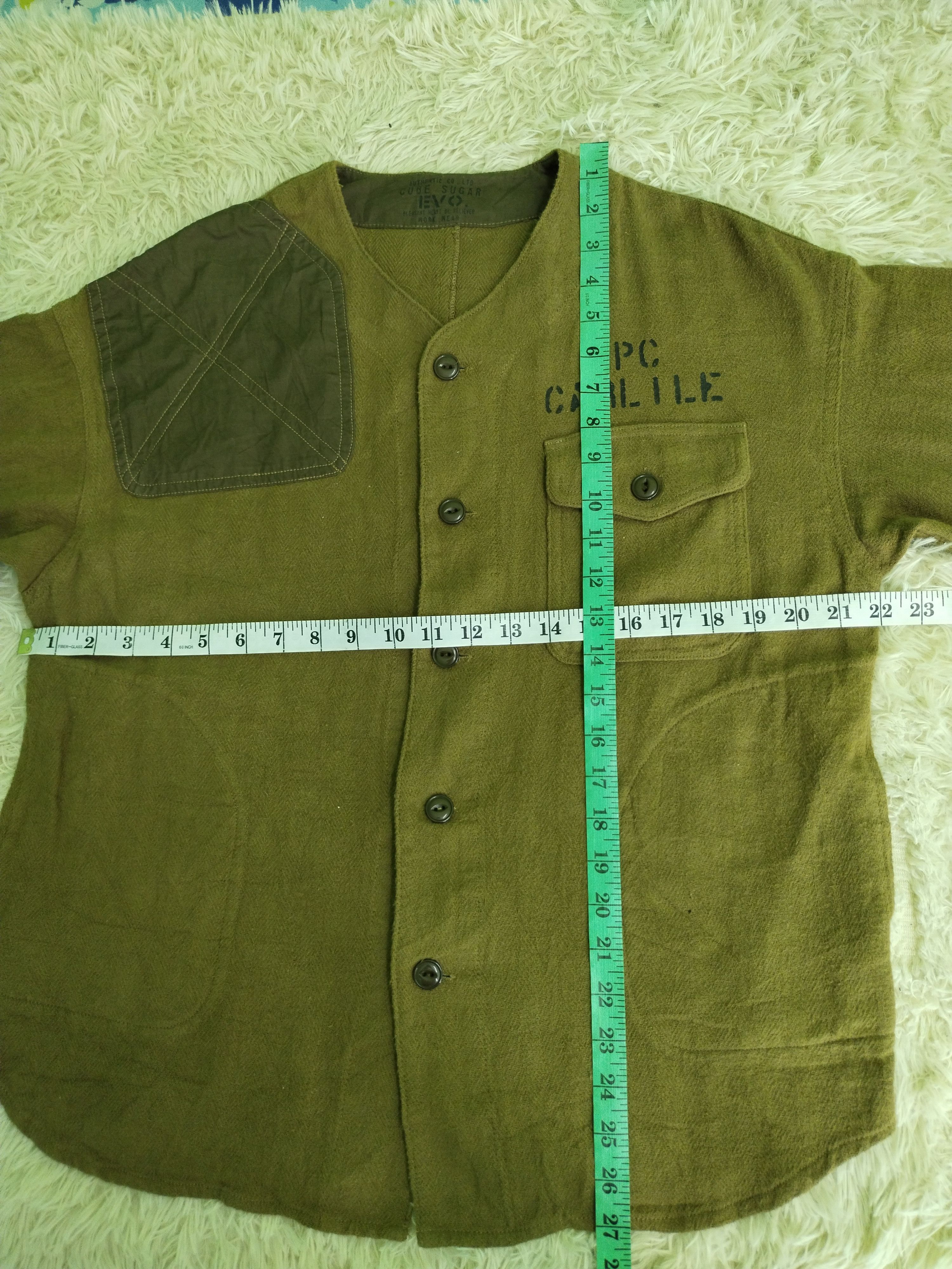 Japanese Brand × Vintage Cube Sugar Military Jacket Size M / US 6-8 / IT 42-44 - 14 Thumbnail
