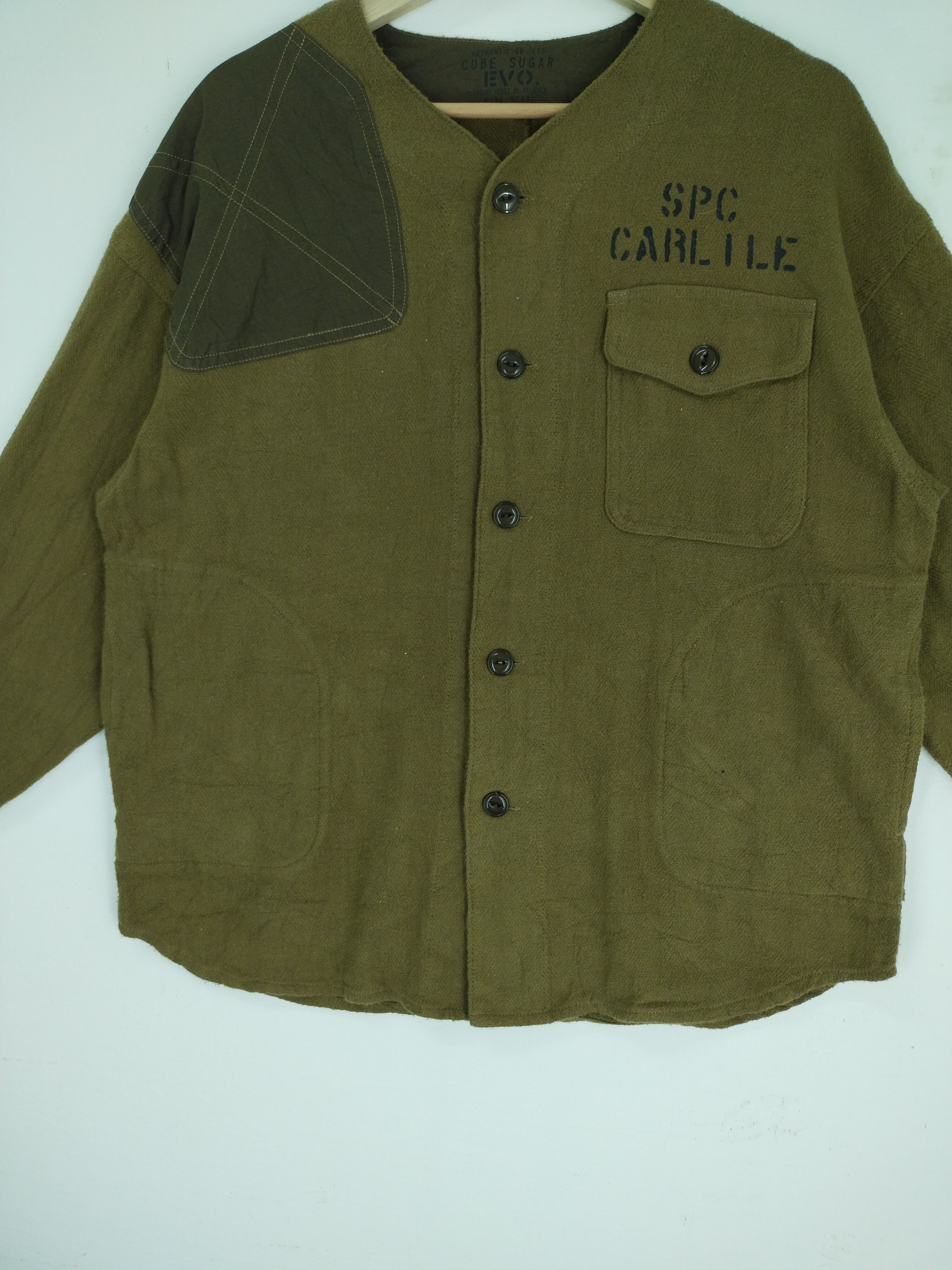 Japanese Brand × Vintage Cube Sugar Military Jacket Size M / US 6-8 / IT 42-44 - 2 Thumbnail