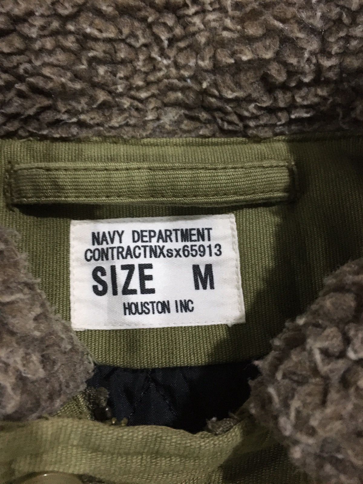 Vintage VINTAGE HOUSTON NAVY DEPARTMENT JACKET Size US M / EU 48-50 / 2 - 7 Thumbnail