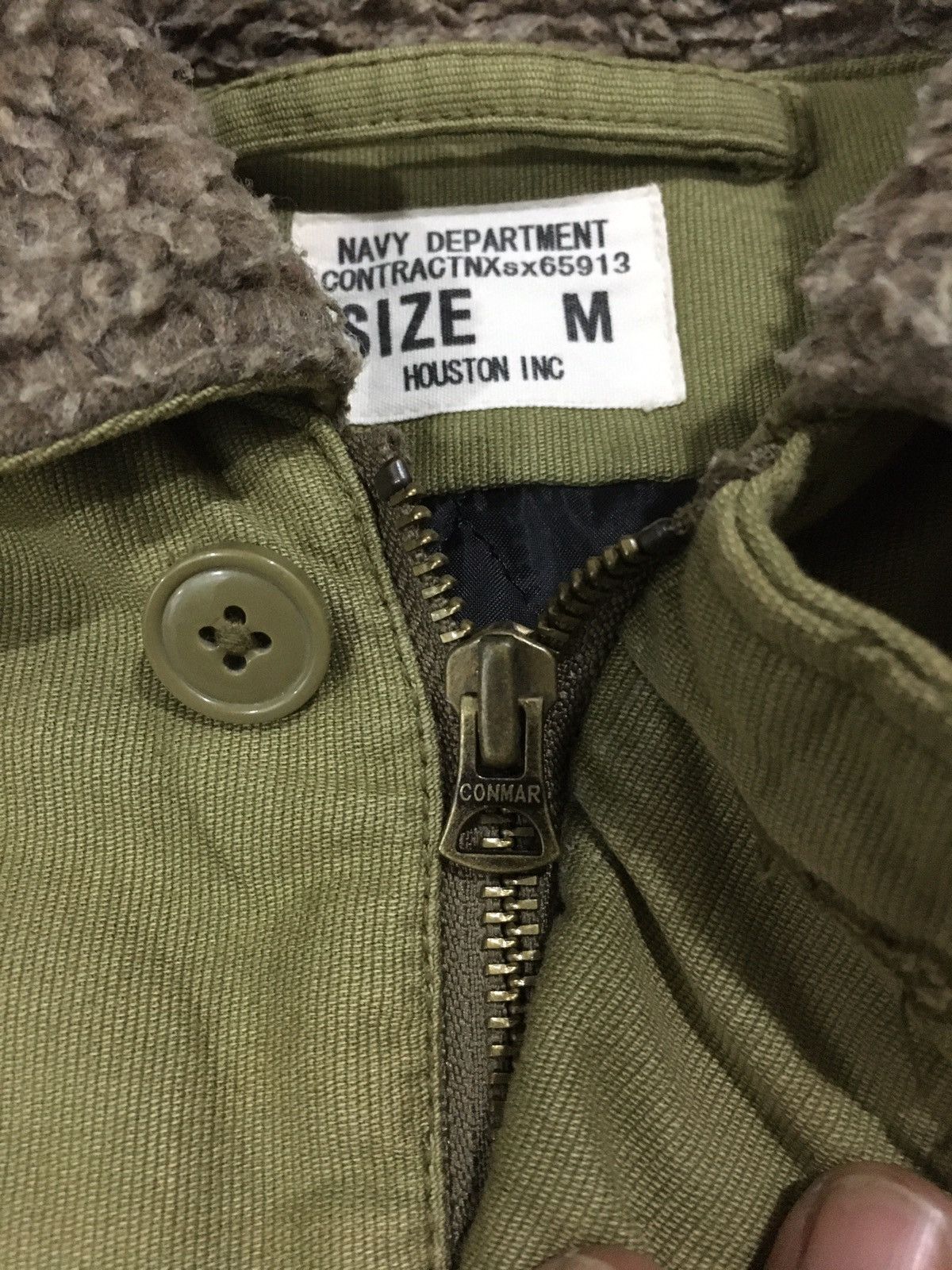 Vintage VINTAGE HOUSTON NAVY DEPARTMENT JACKET Size US M / EU 48-50 / 2 - 5 Thumbnail