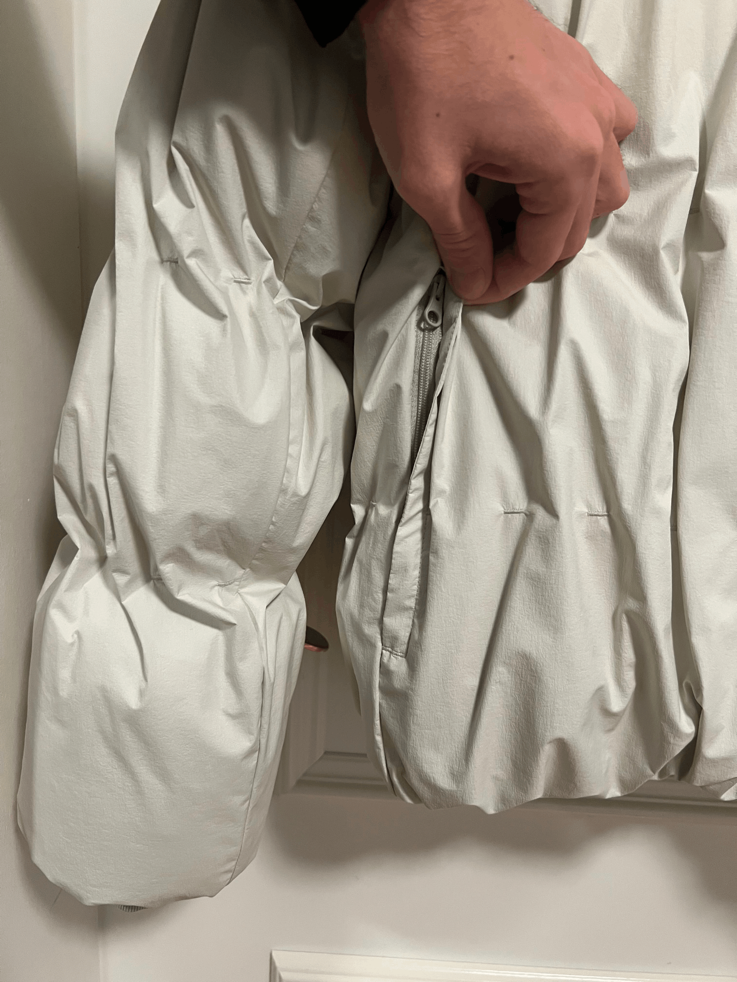 POST ARCHIVE FACTION (PAF) 4.0+ Down Right Puffer Jacket in Light Grey Size US M / EU 48-50 / 2 - 6 Thumbnail