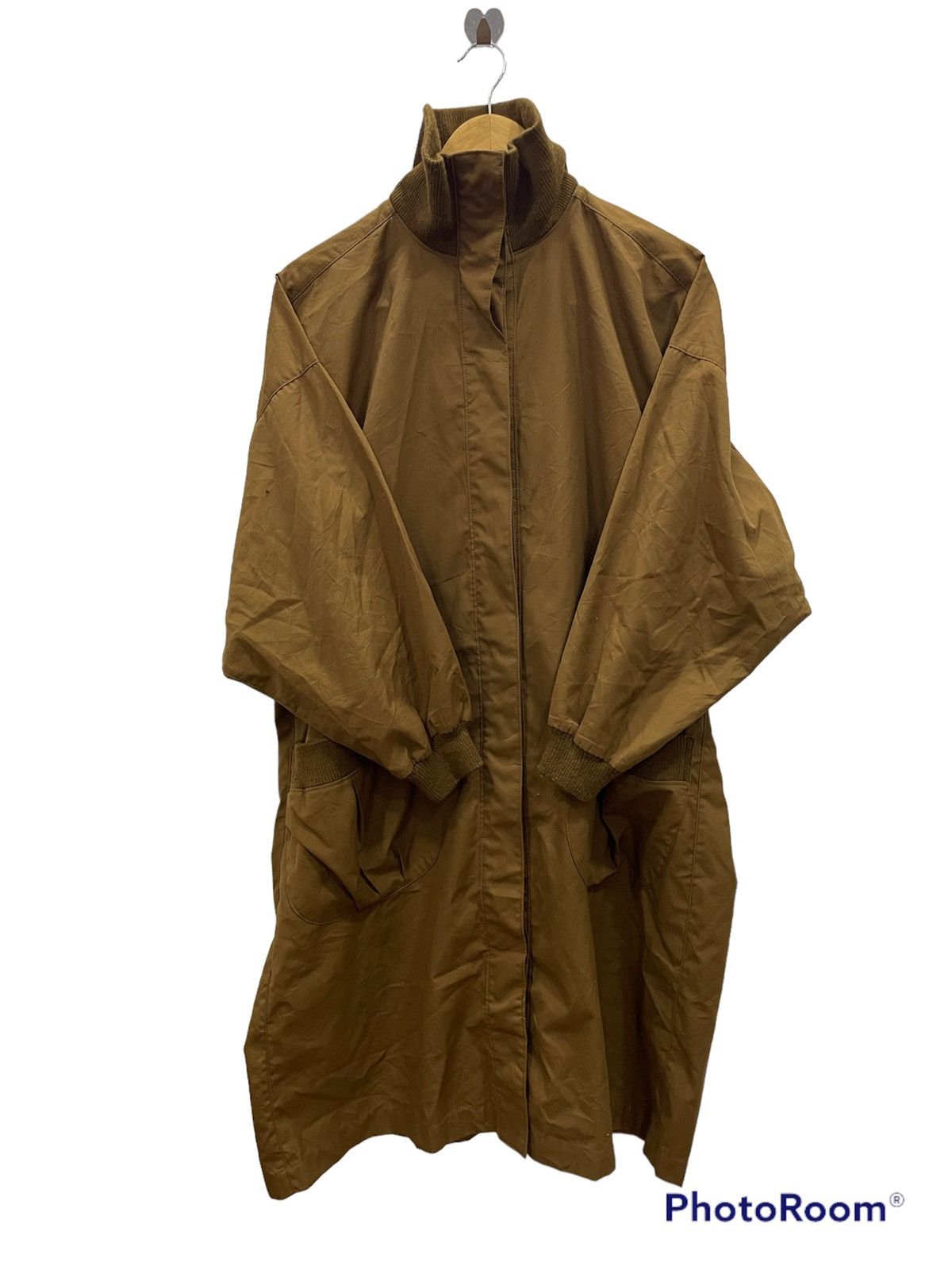 Issey Miyake Authentic ISSEY MIYAKE Squirrel wind poly long jacket Size US XXL / EU 58 / 5 - 1 Thumbnail