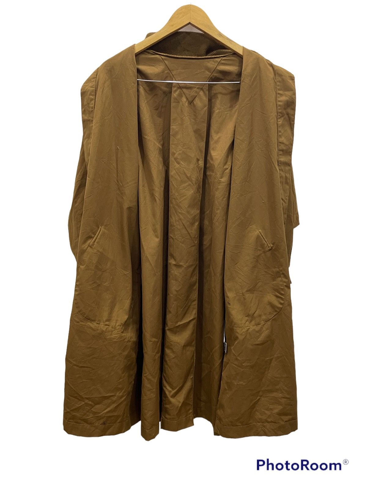 Issey Miyake Authentic ISSEY MIYAKE Squirrel wind poly long jacket Size US XXL / EU 58 / 5 - 4 Thumbnail