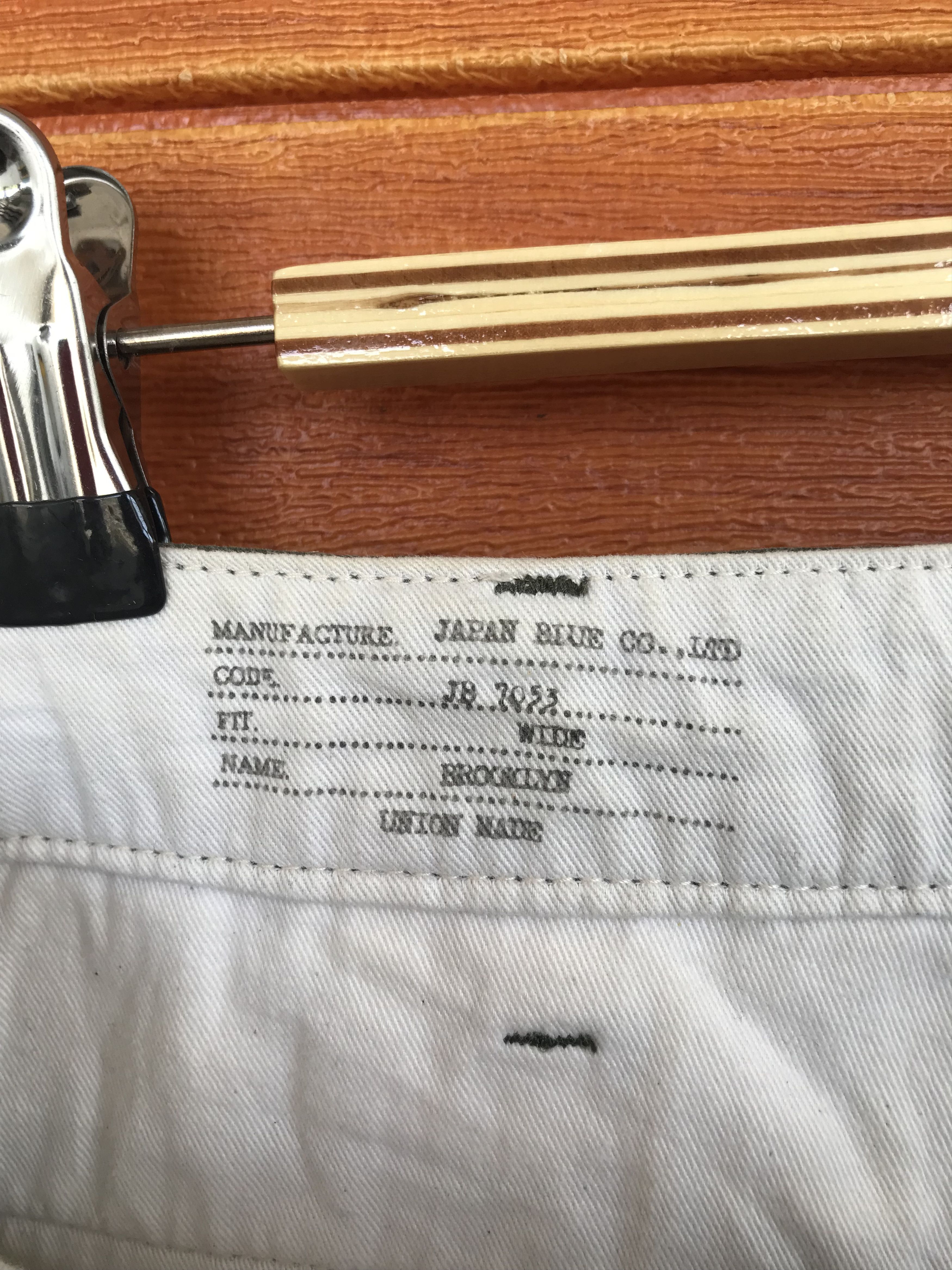 Japan Blue JAPAN BLUE WWII Military Reproduction/Inspired Khakis Pants Size US 31 - 11 Thumbnail