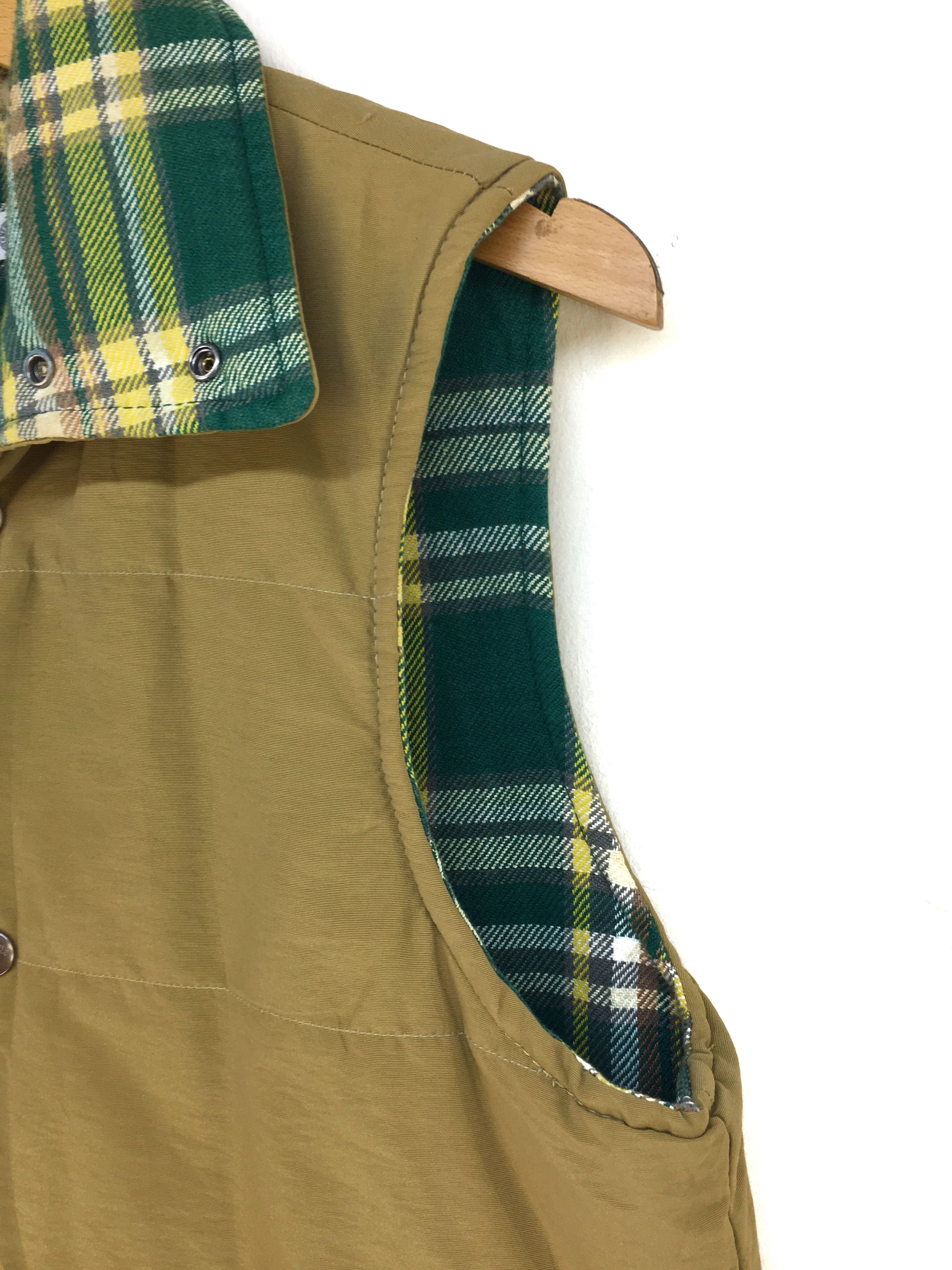 Denime Vintage 90s DENIME Checkered Blanket Vest Size US S / EU 44-46 / 1 - 5 Thumbnail