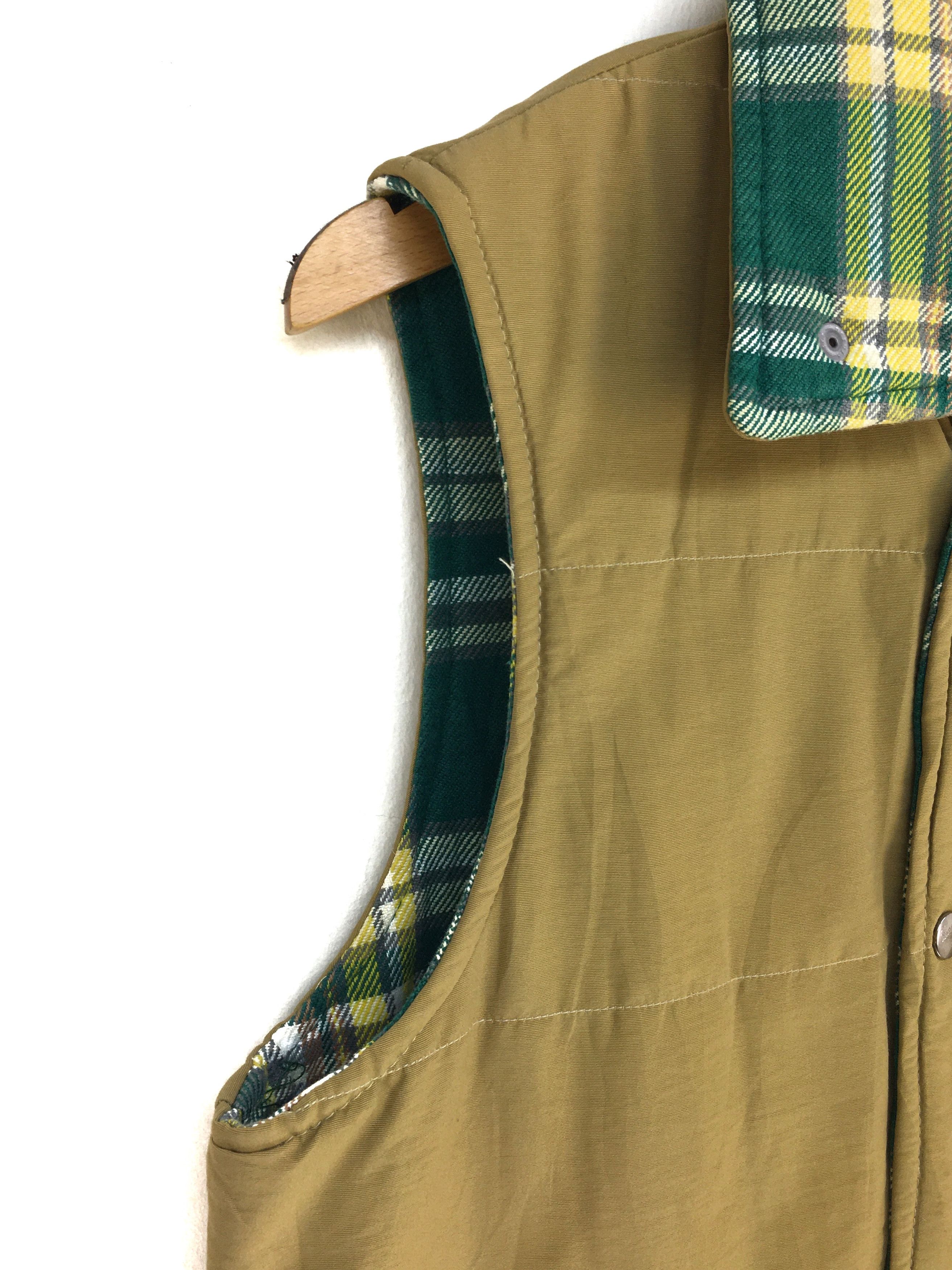 Denime Vintage 90s DENIME Checkered Blanket Vest Size US S / EU 44-46 / 1 - 4 Thumbnail