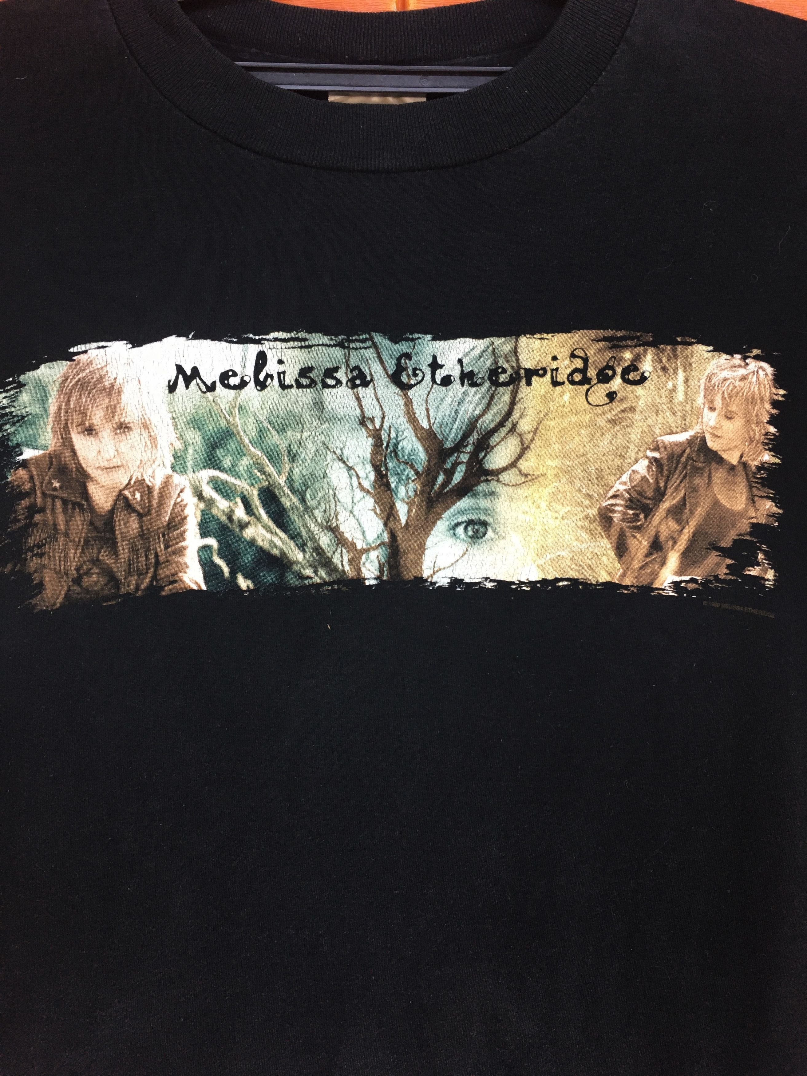 Band Tees Vintage 90s MELISSA ETHERIDGE Breakdown Tour shirt Size US L / EU 52-54 / 3 - 7 Thumbnail