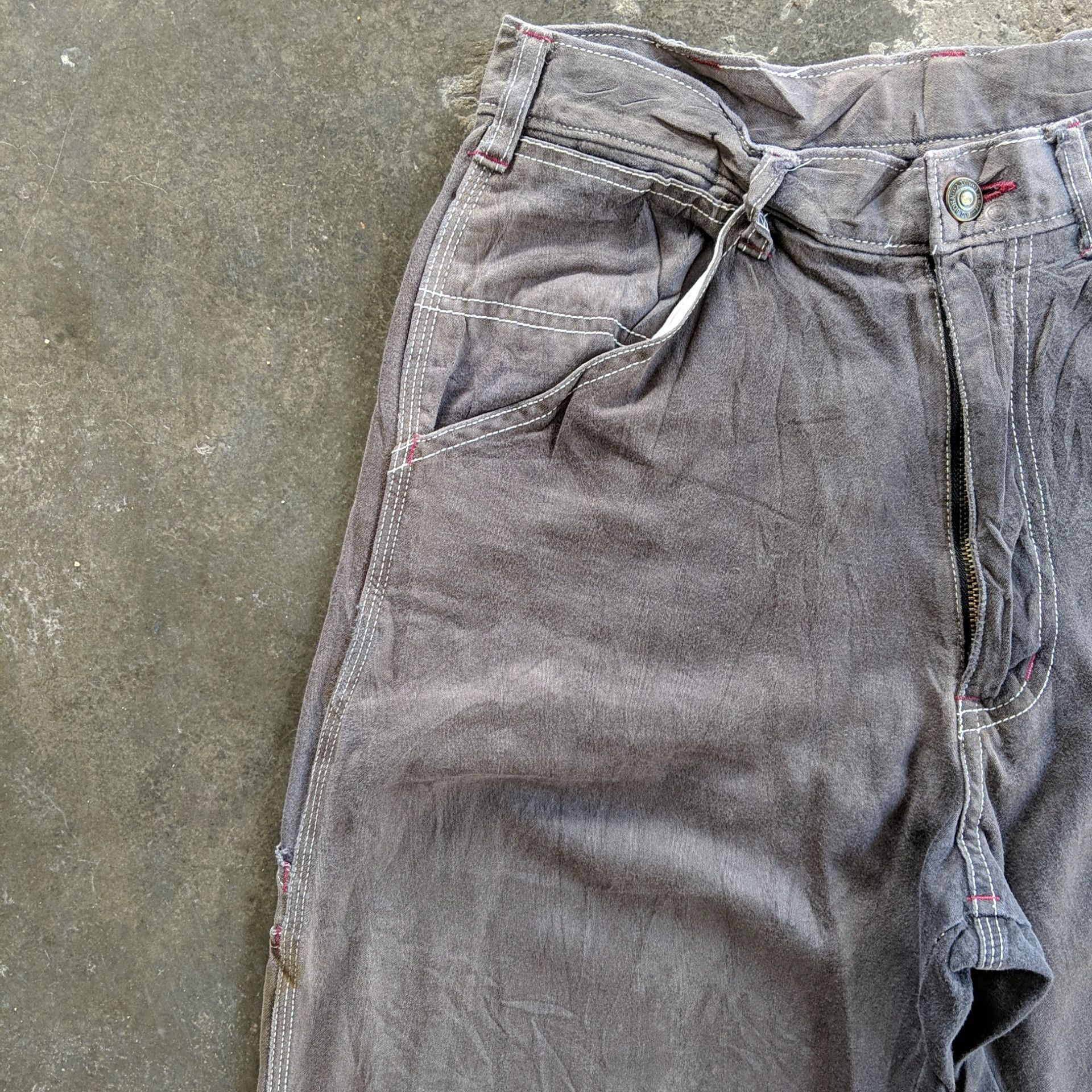 Japanese Brand W28💥Vintage Big Born 5 Pockets Casual Trousers Pants Size US 28 / EU 44 - 3 Thumbnail